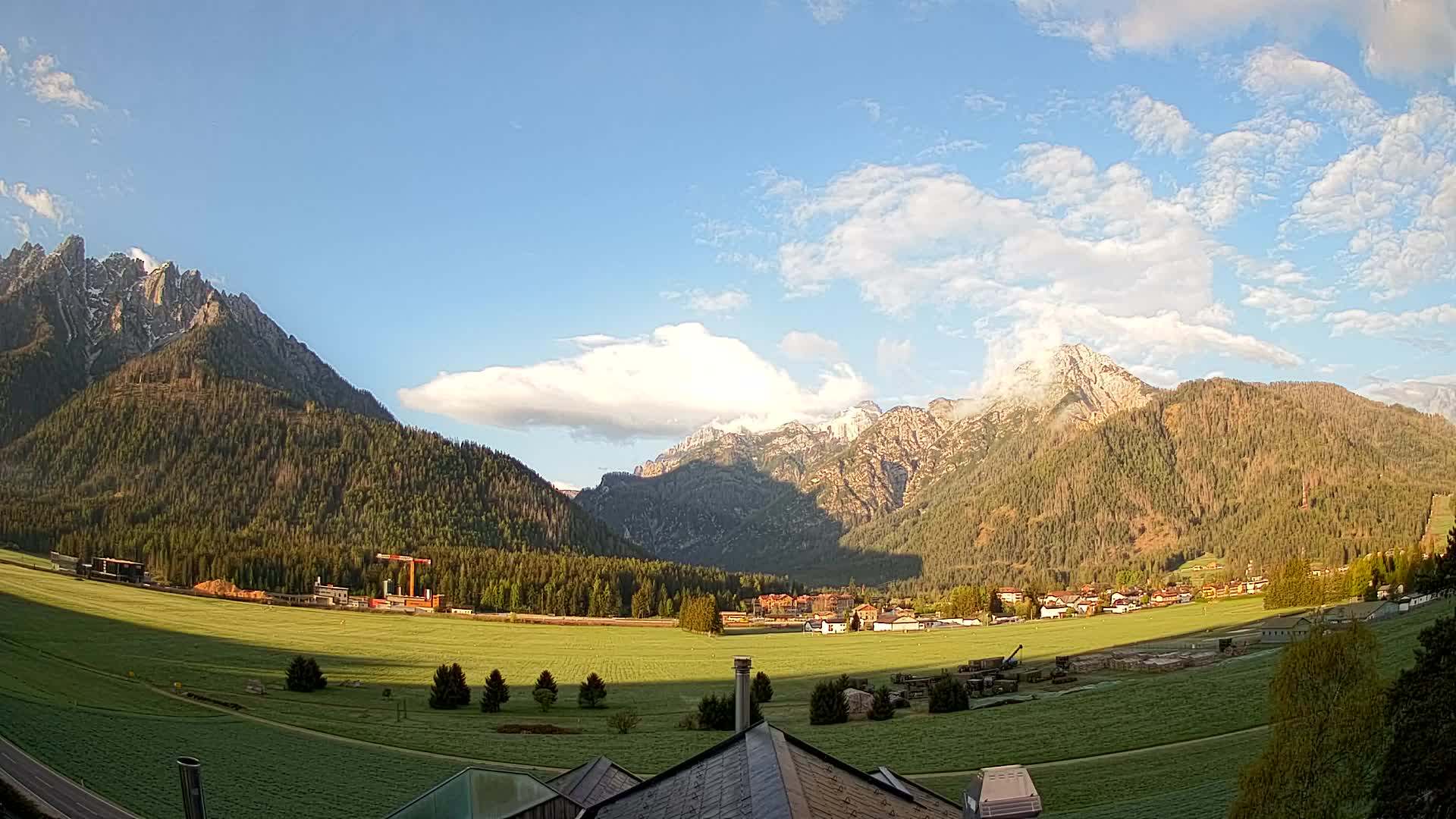 Webcam Toblach Dolomiten – Blick vom Hotel Rosengarten