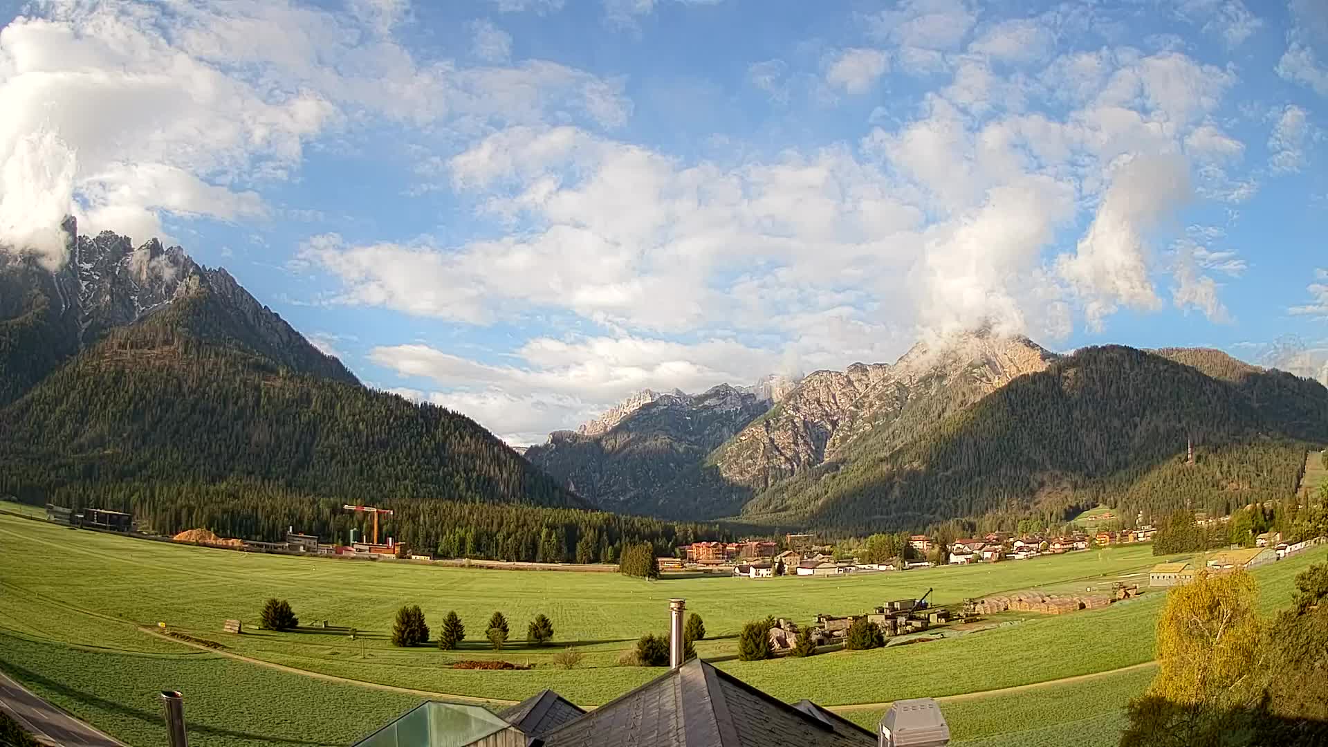 Webcam Toblach Dolomites – Vue depuis l’Hôtel Rosengarten