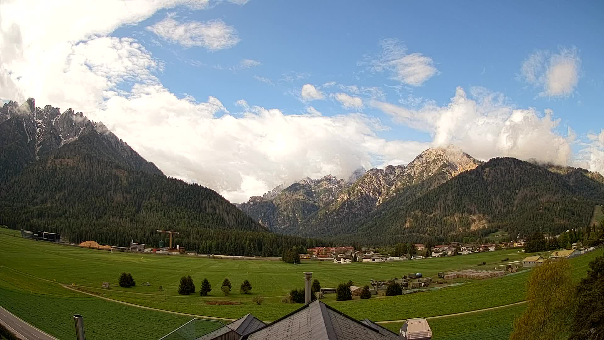 Webcam Toblach Dolomiten – Blick vom Hotel Rosengarten