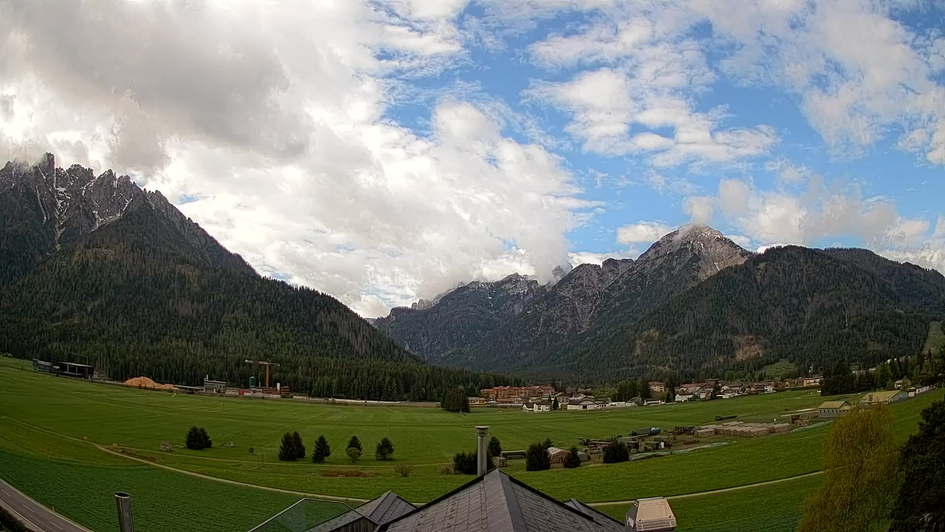 Webcam Toblach Dolomitas – Vista desde el Hotel Rosengarten