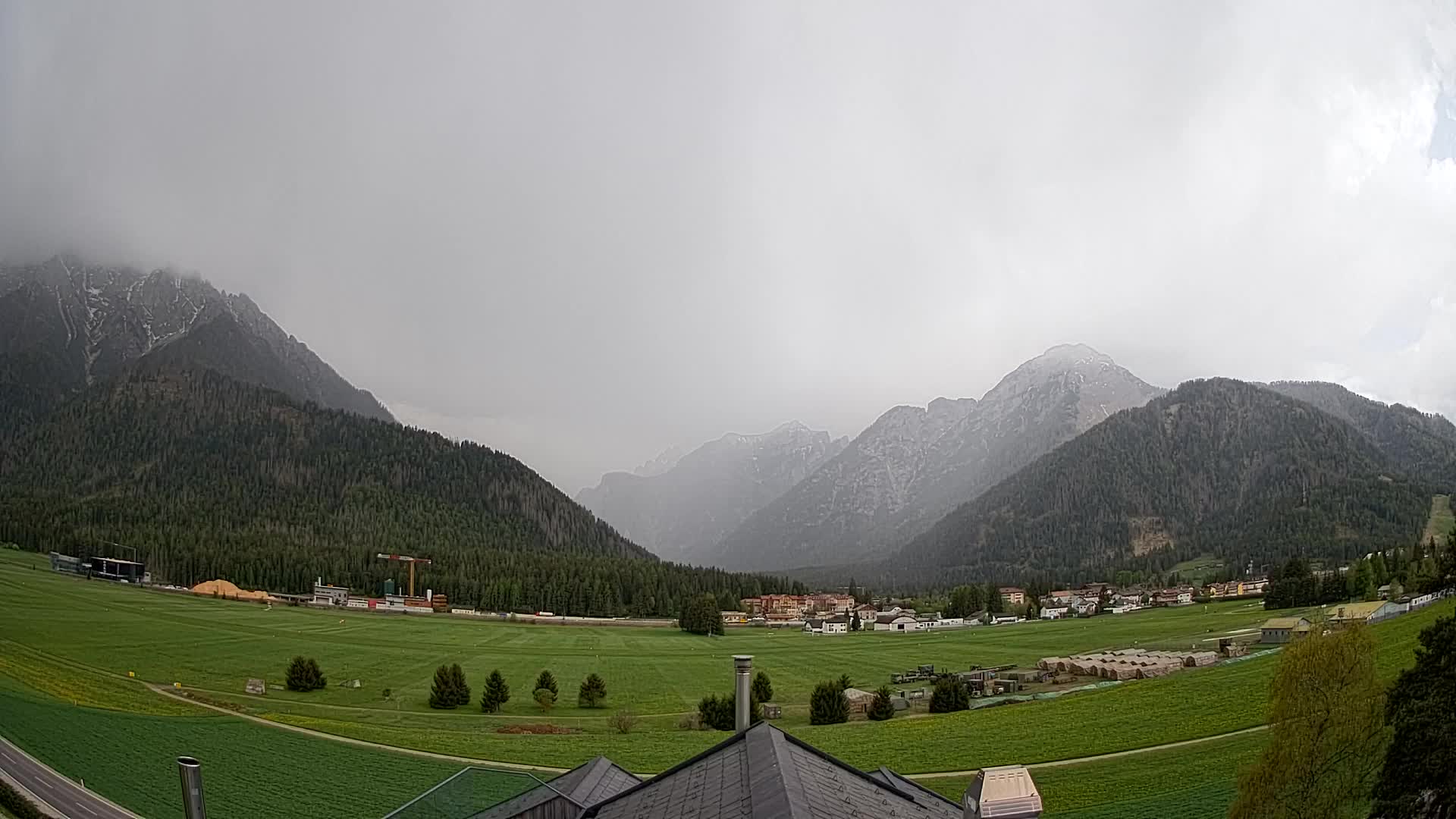 Webcam Toblach Dolomitas – Vista desde el Hotel Rosengarten