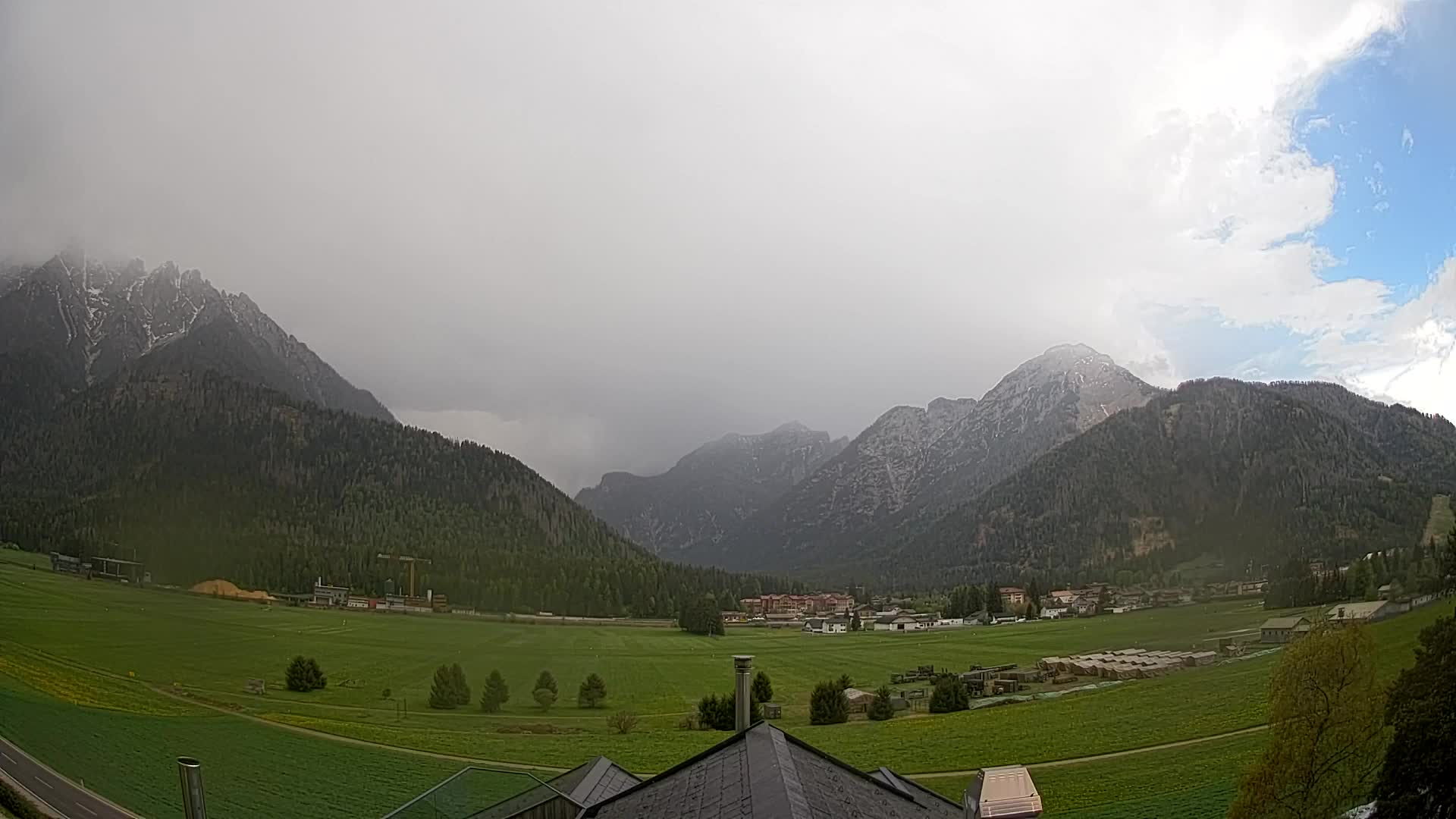 Webcam Toblach Dolomites – Vue depuis l’Hôtel Rosengarten