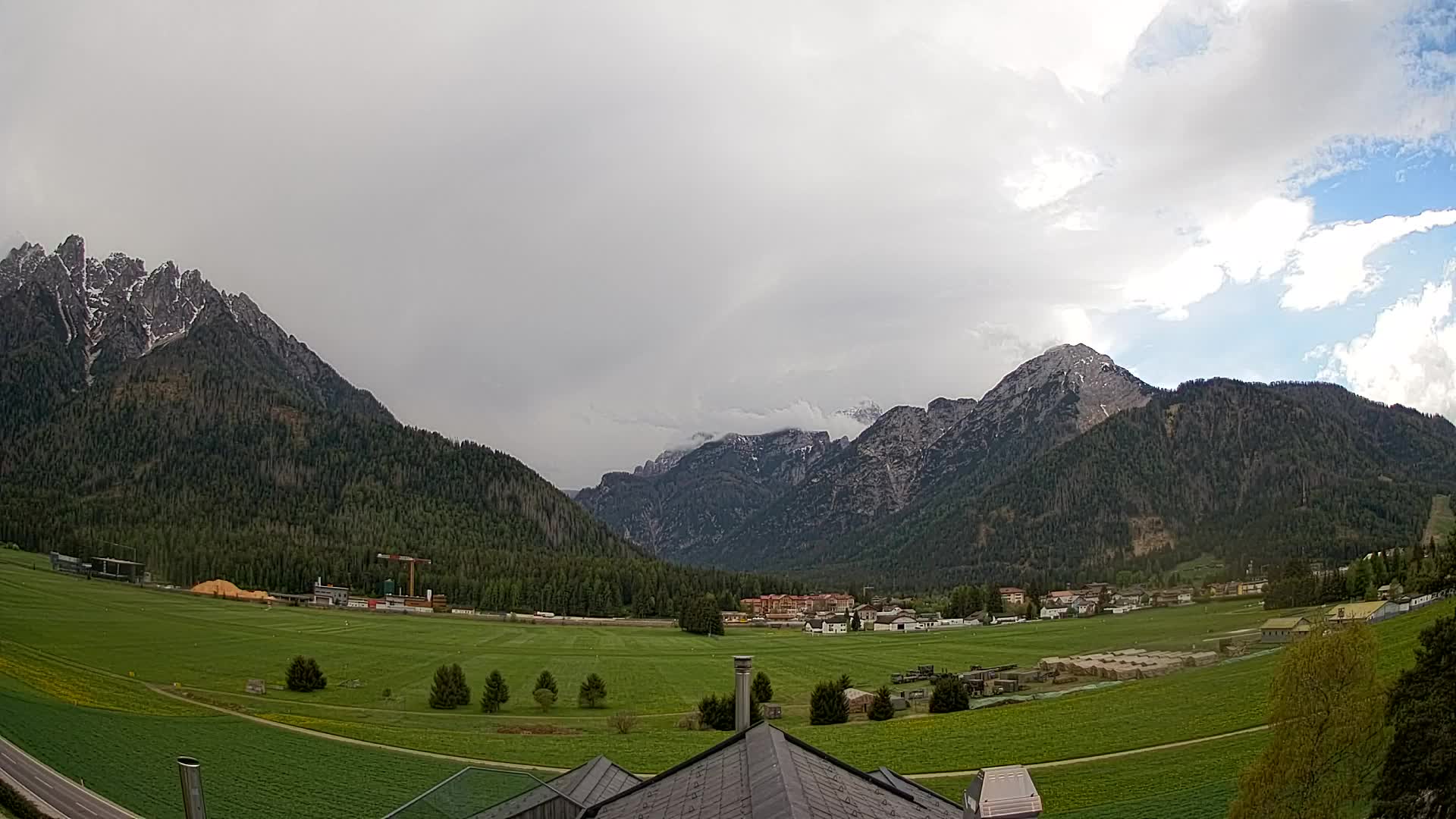 Webcam Toblach Dolomiten – Blick vom Hotel Rosengarten