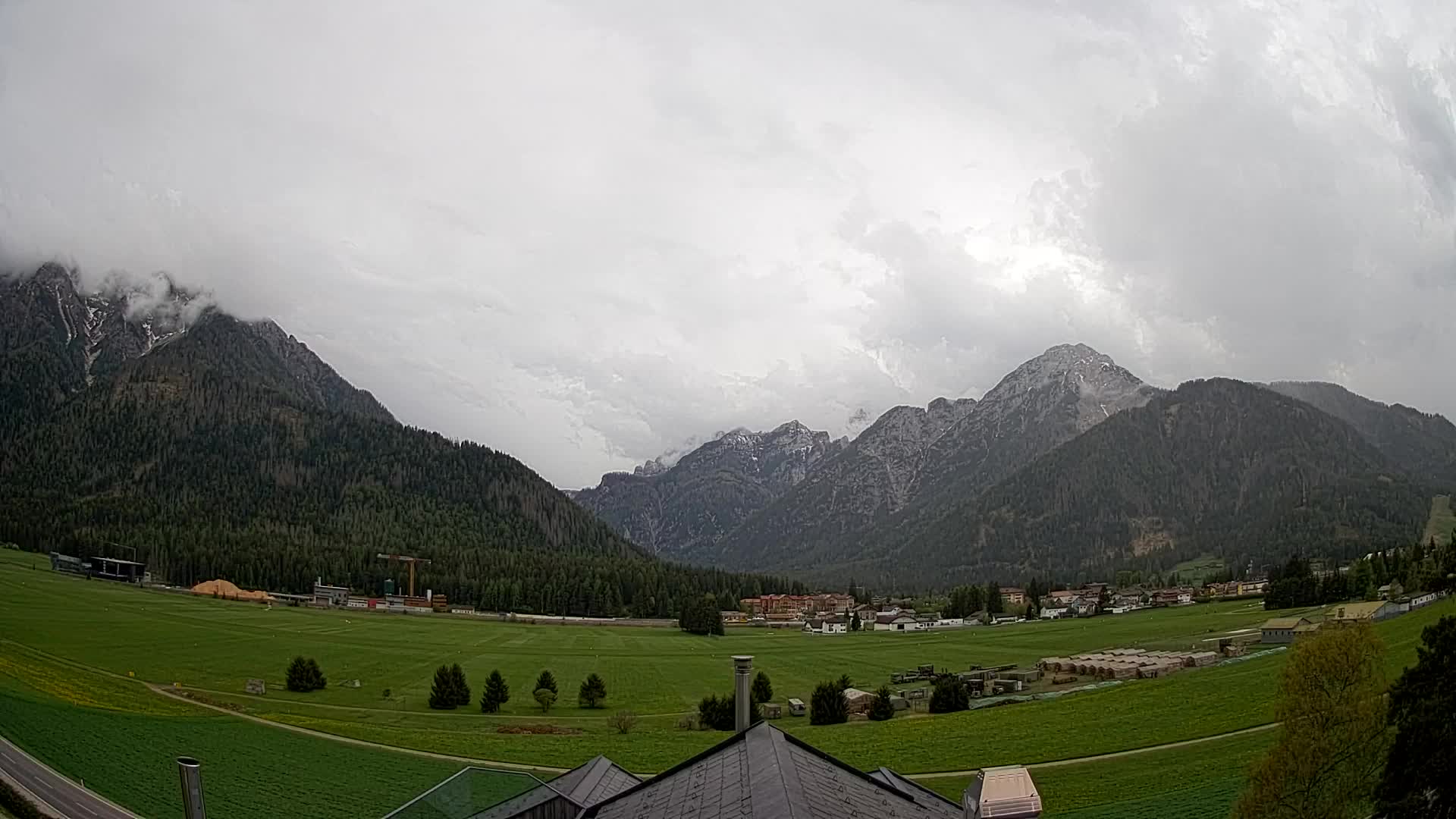 Webcam Toblach Dolomiten – Blick vom Hotel Rosengarten