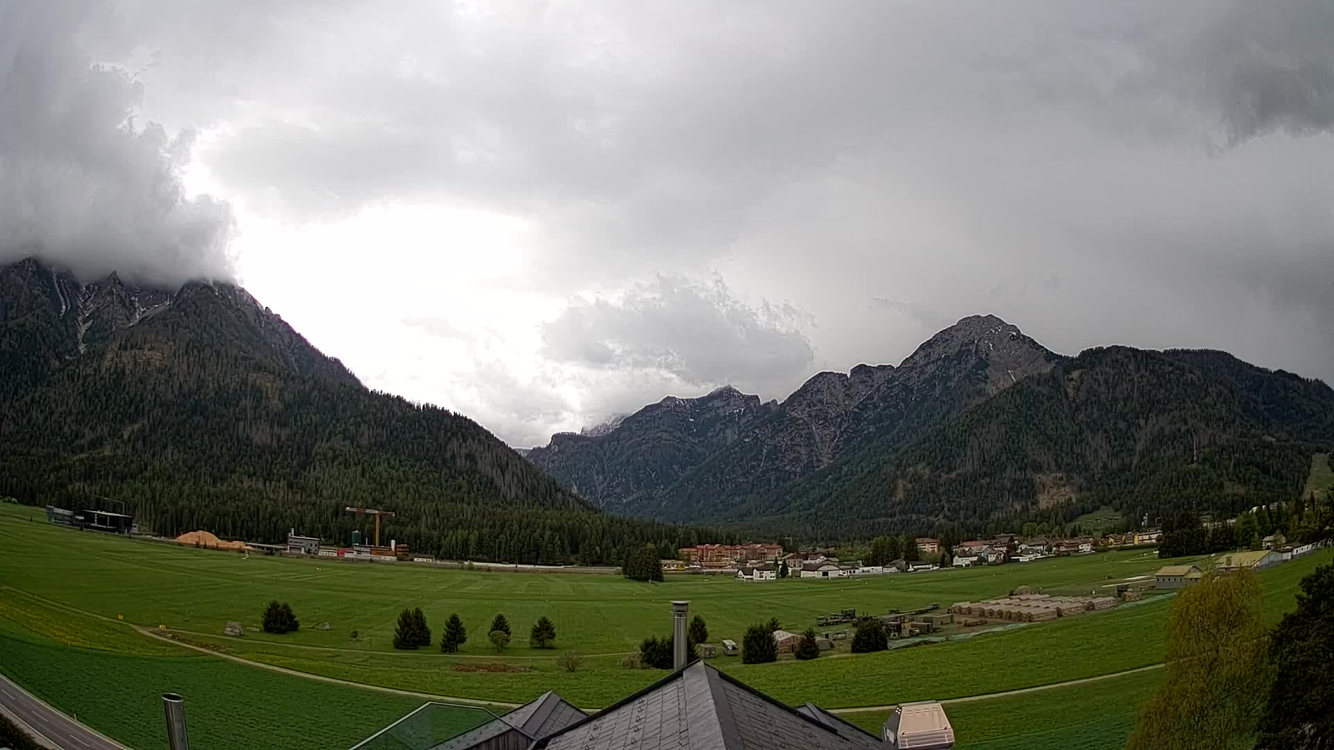 Webcam Toblach Dolomitas – Vista desde el Hotel Rosengarten