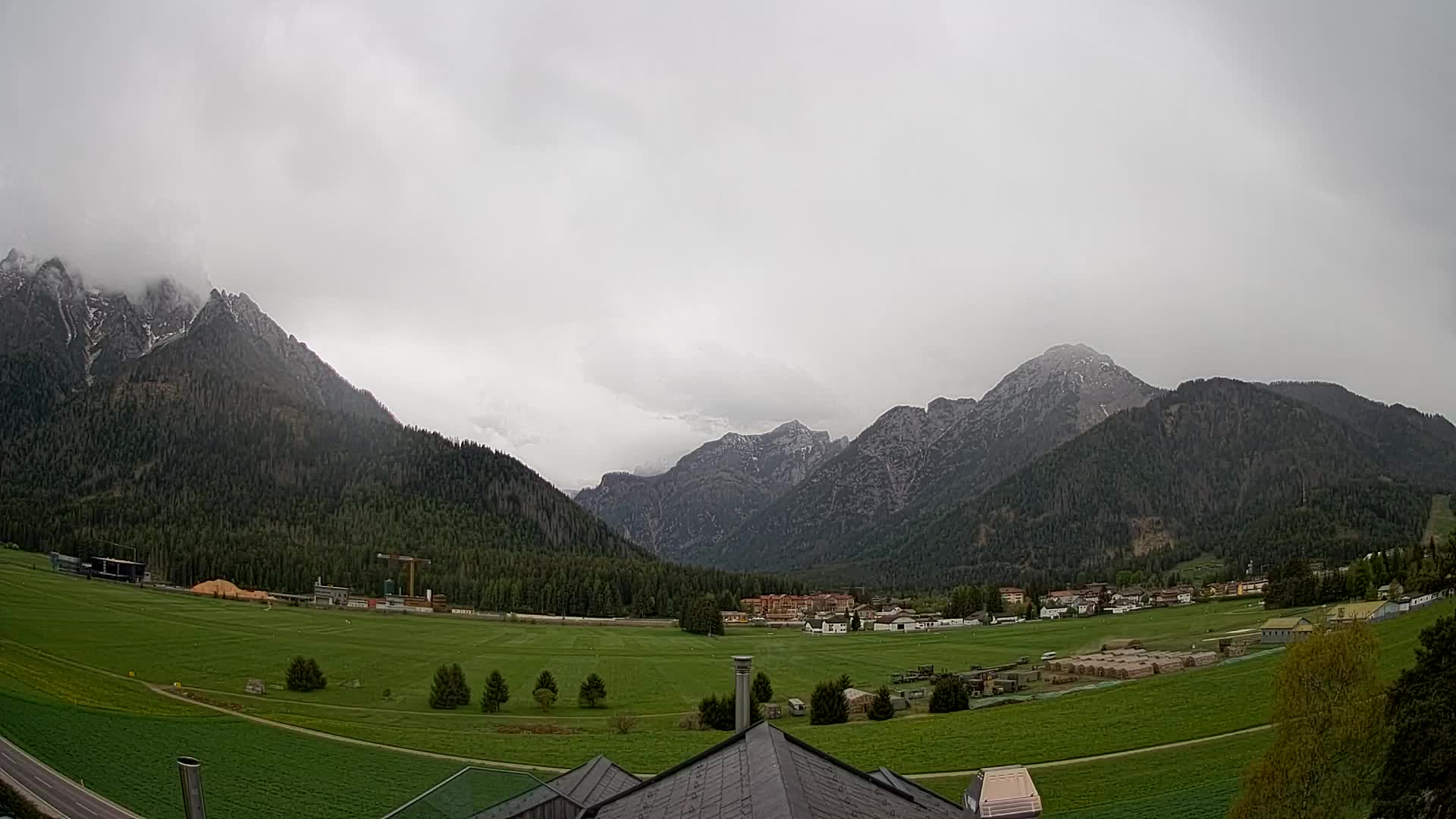 Webcam Toblach Dolomites – Vue depuis l’Hôtel Rosengarten