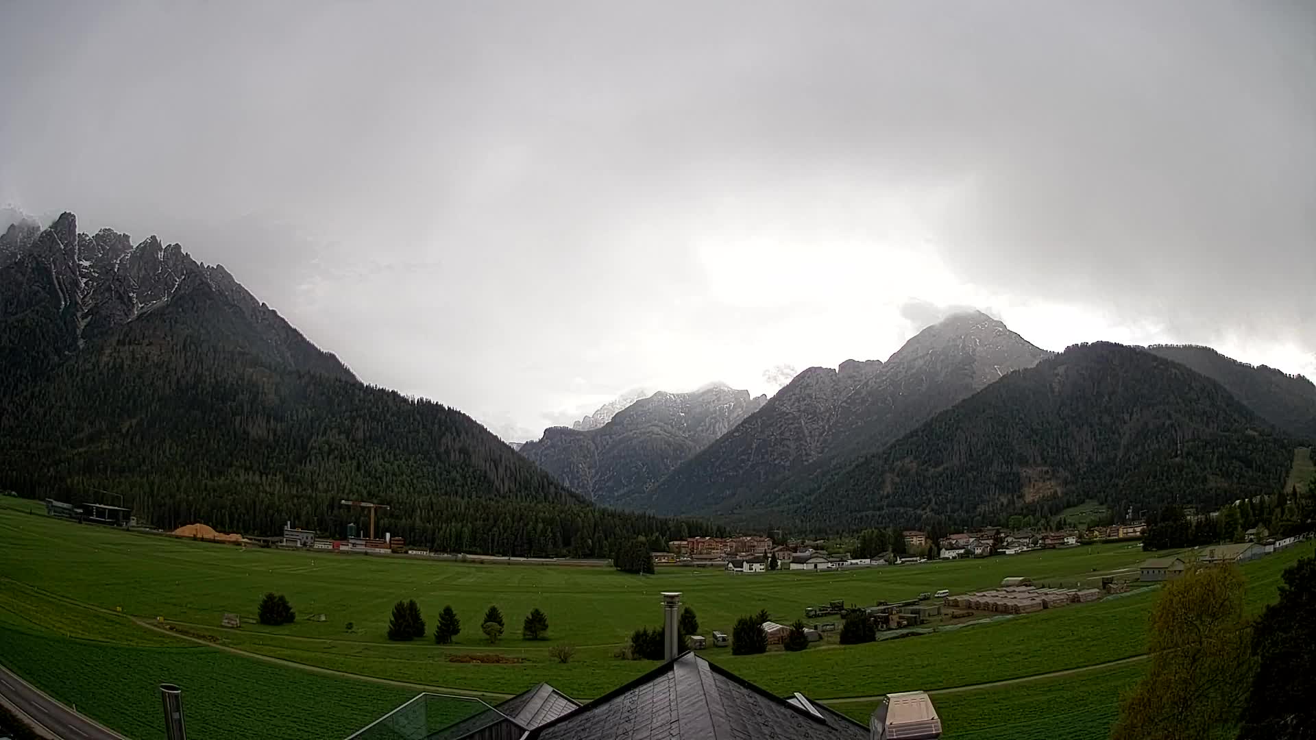 Webcam Toblach Dolomiten – Blick vom Hotel Rosengarten