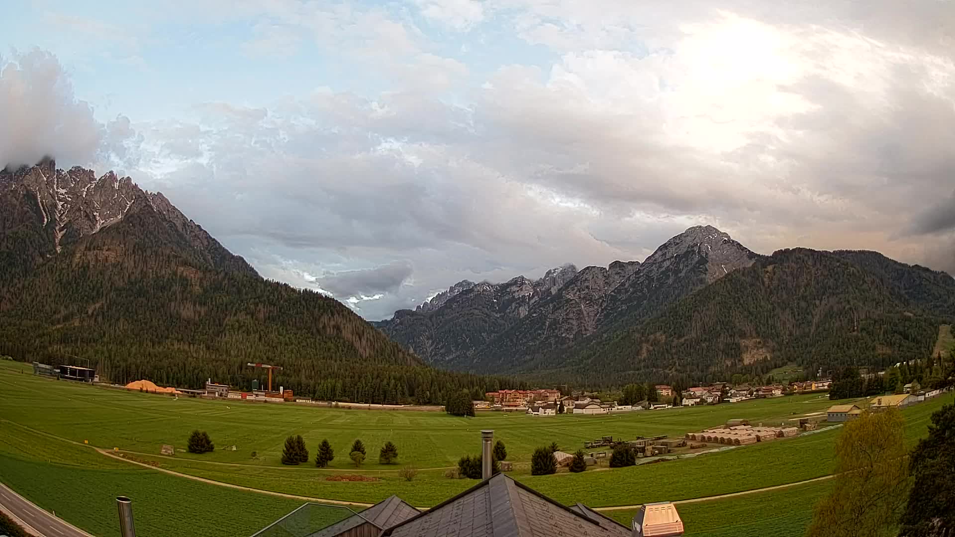 Webcam Toblach Dolomitas – Vista desde el Hotel Rosengarten