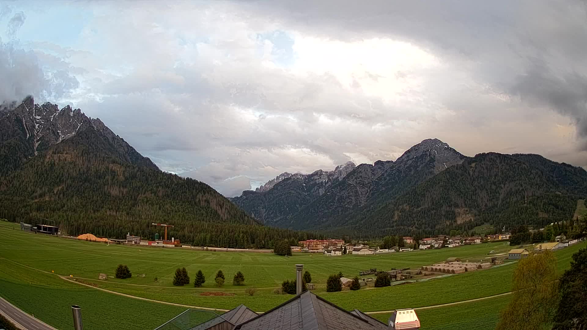Webcam Toblach Dolomiten – Blick vom Hotel Rosengarten