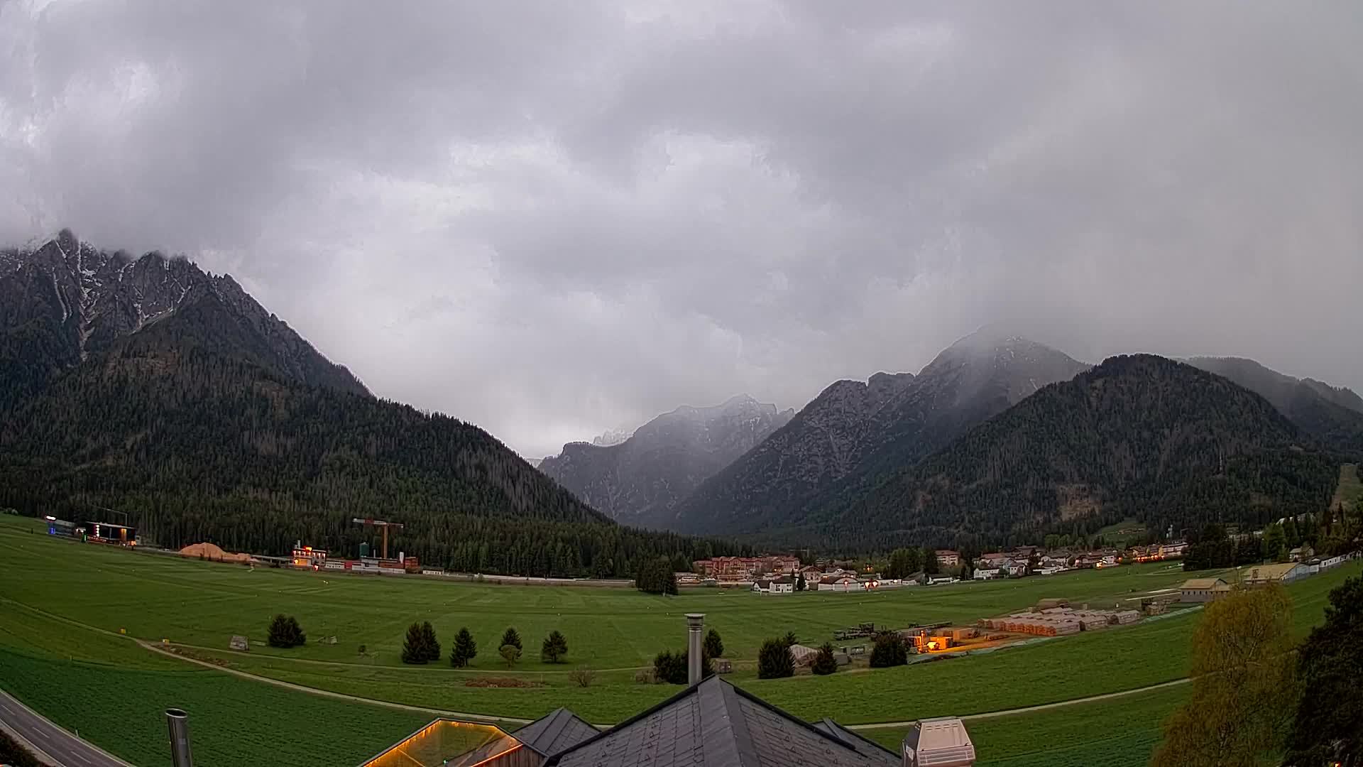 Webcam Toblach Dolomiten – Blick vom Hotel Rosengarten