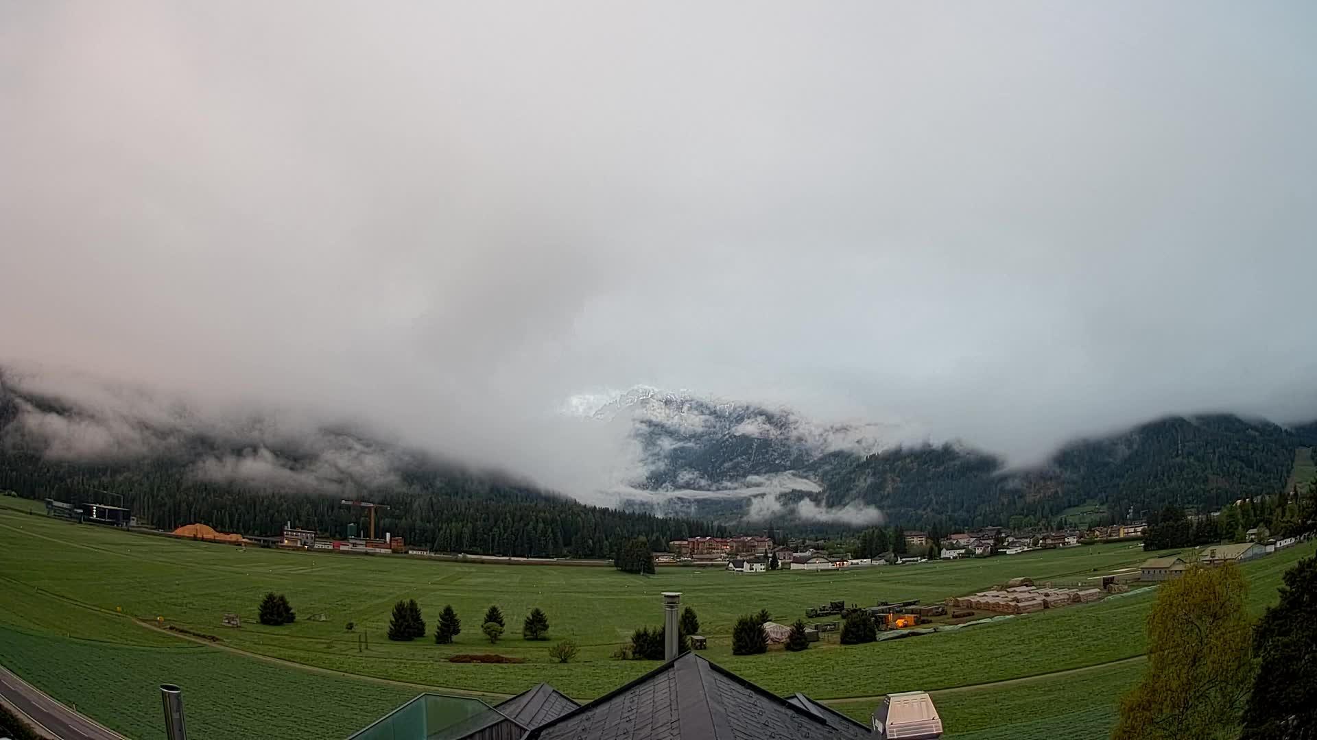 Webcam Toblach Dolomiten – Blick vom Hotel Rosengarten