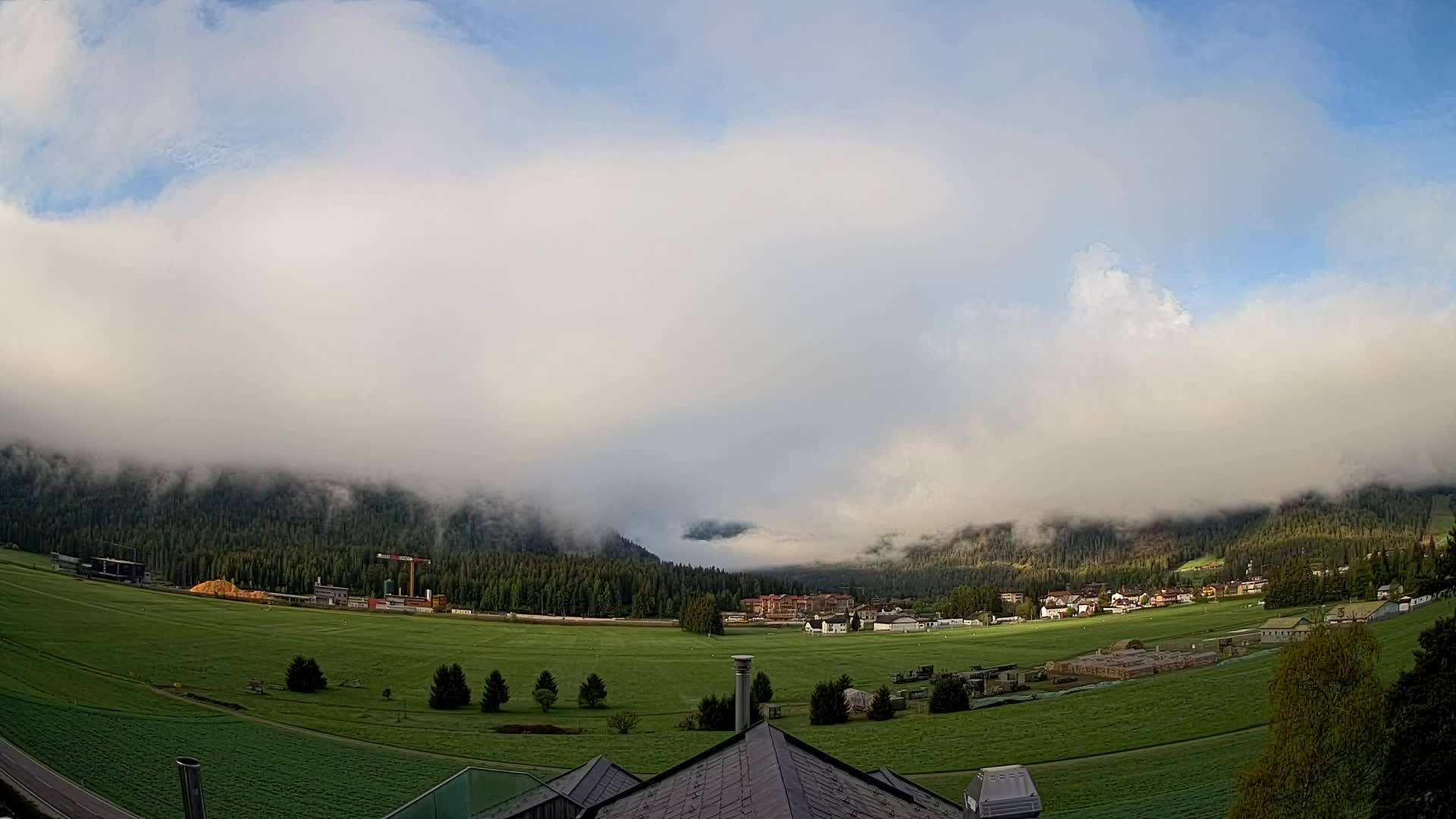 Webcam Dobbiaco Dolomiti – Vista dall’Hotel Rosengarten