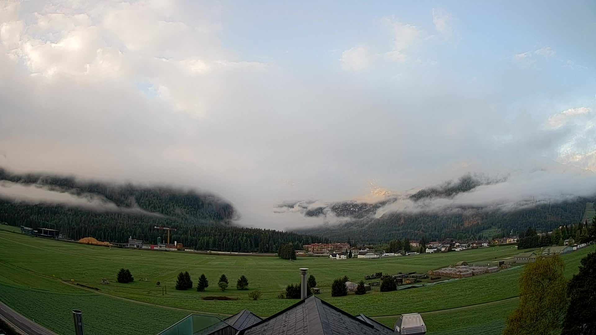 Webcam Dobbiaco Dolomiti – Vista dall’Hotel Rosengarten