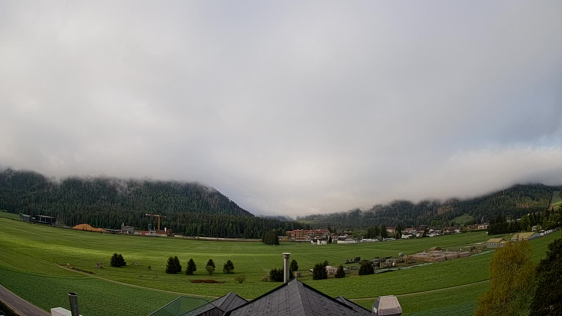 Webcam Toblach Dolomiten – Blick vom Hotel Rosengarten