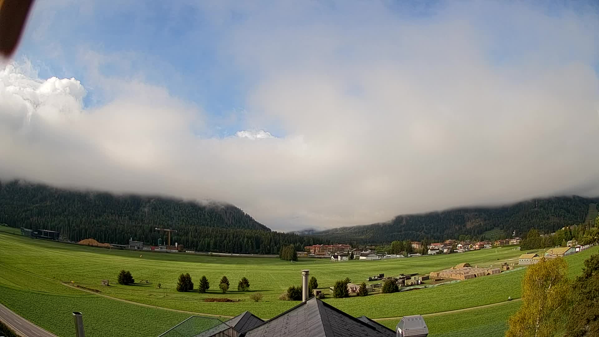 Webcam Toblach Dolomiten – Blick vom Hotel Rosengarten
