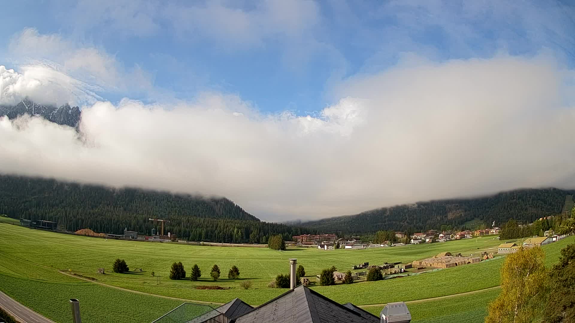 Webcam Toblach Dolomiten – Blick vom Hotel Rosengarten