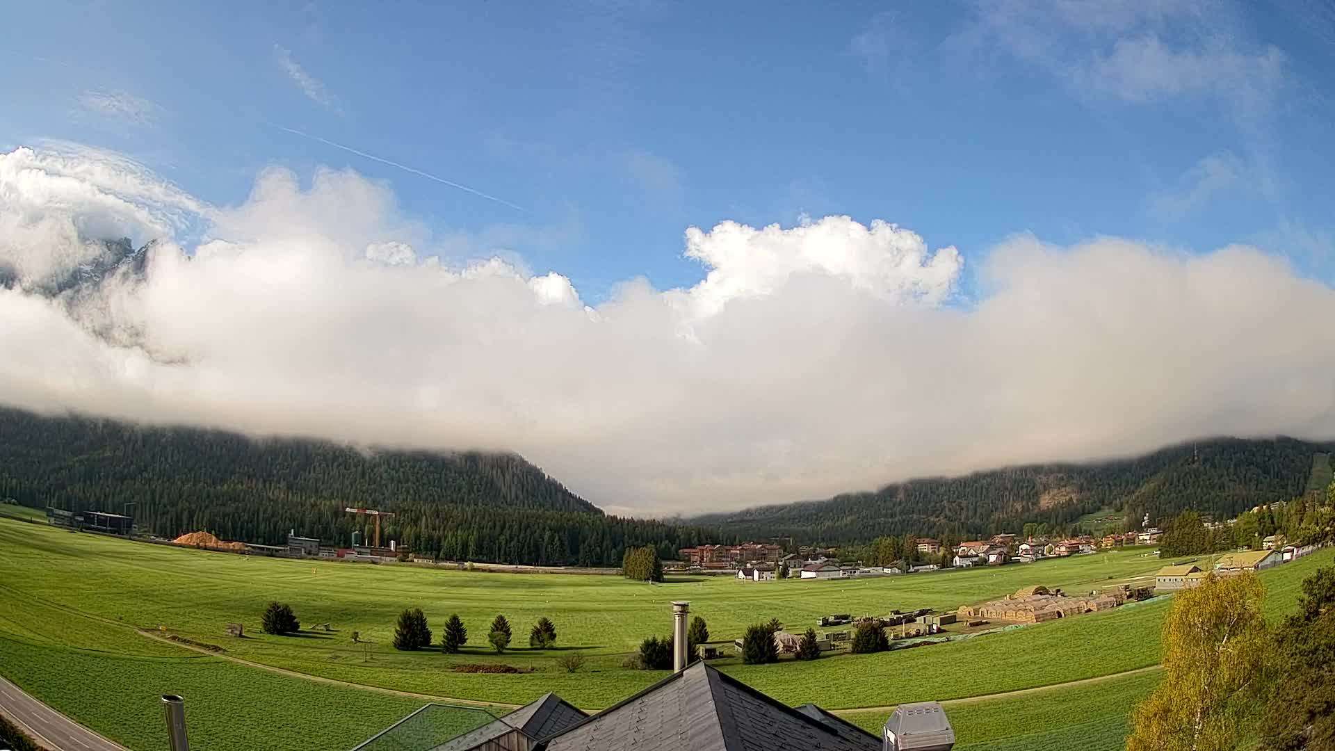 Webcam Toblach Dolomites – Vue depuis l’Hôtel Rosengarten