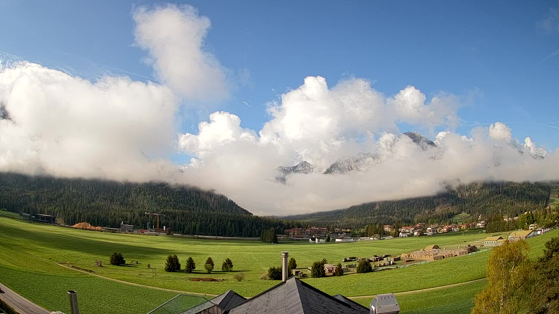 Webcam Dobbiaco Dolomiti – Vista dall’Hotel Rosengarten