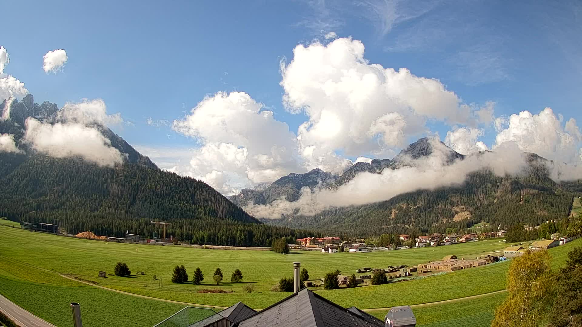 Webcam Toblach Dolomites – Vue depuis l’Hôtel Rosengarten
