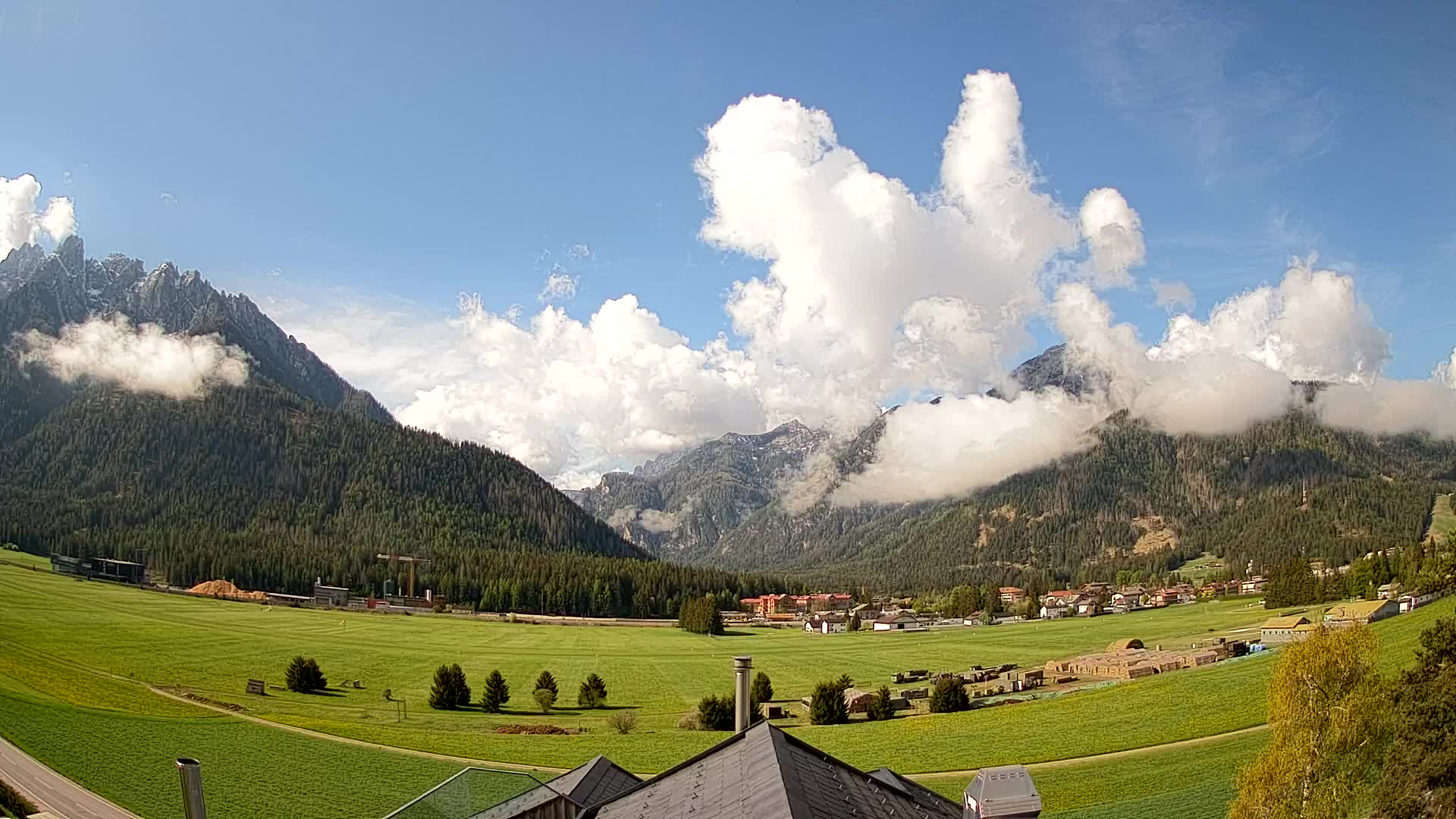 Webcam Toblach Dolomiten – Blick vom Hotel Rosengarten
