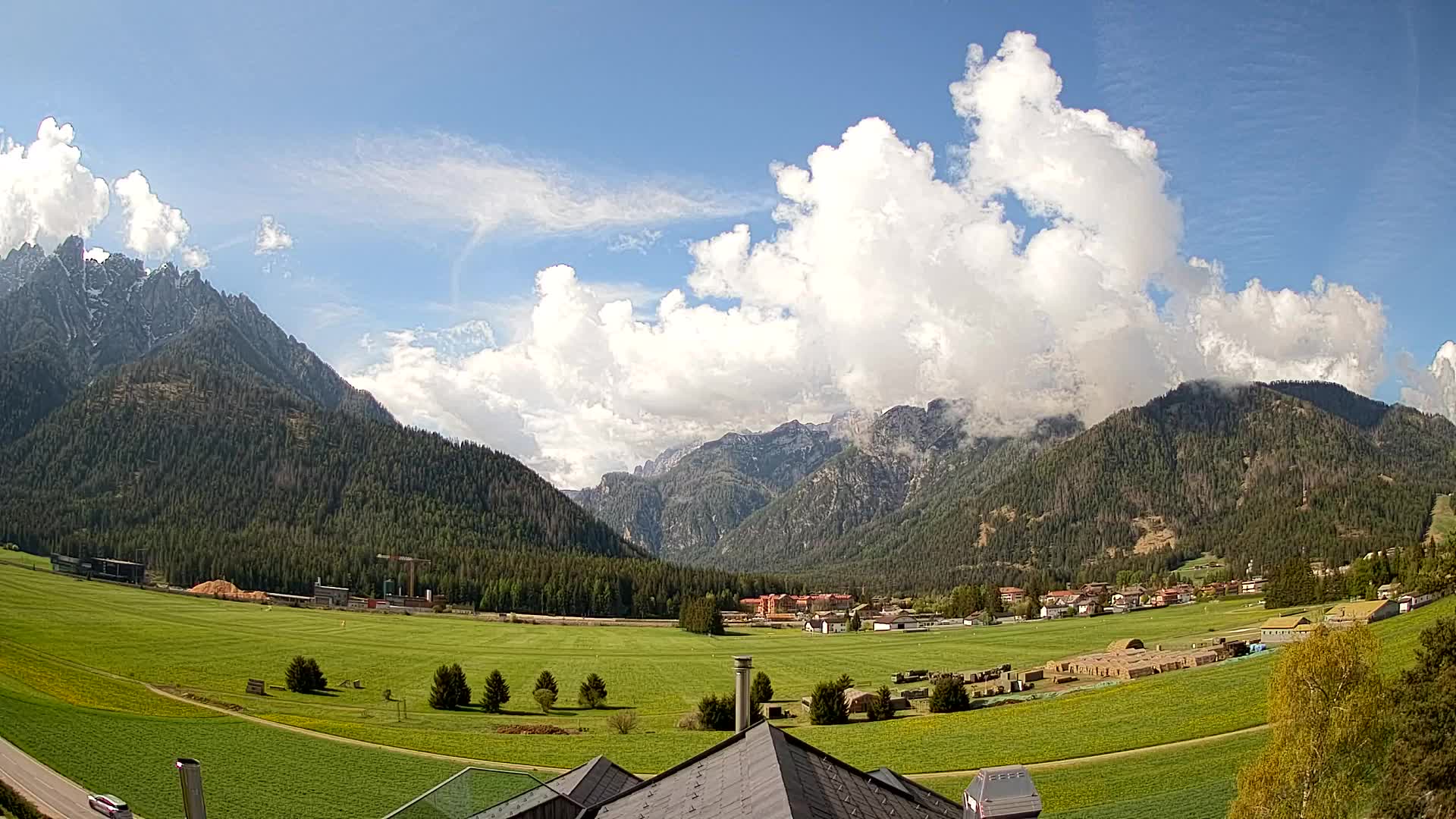 Webcam Dobbiaco Dolomiti – Vista dall’Hotel Rosengarten