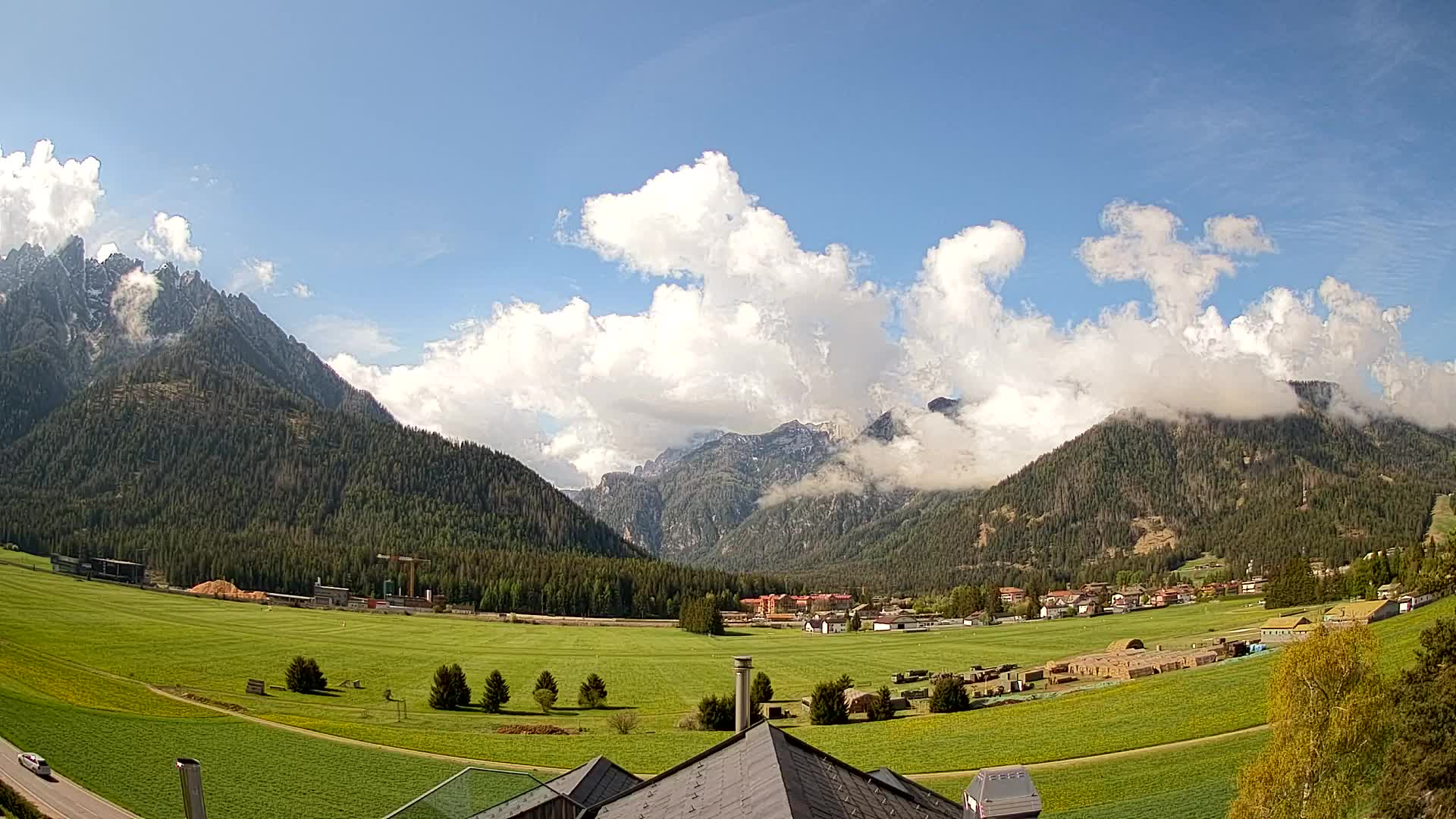 Webcam Dobbiaco Dolomiti – Vista dall’Hotel Rosengarten