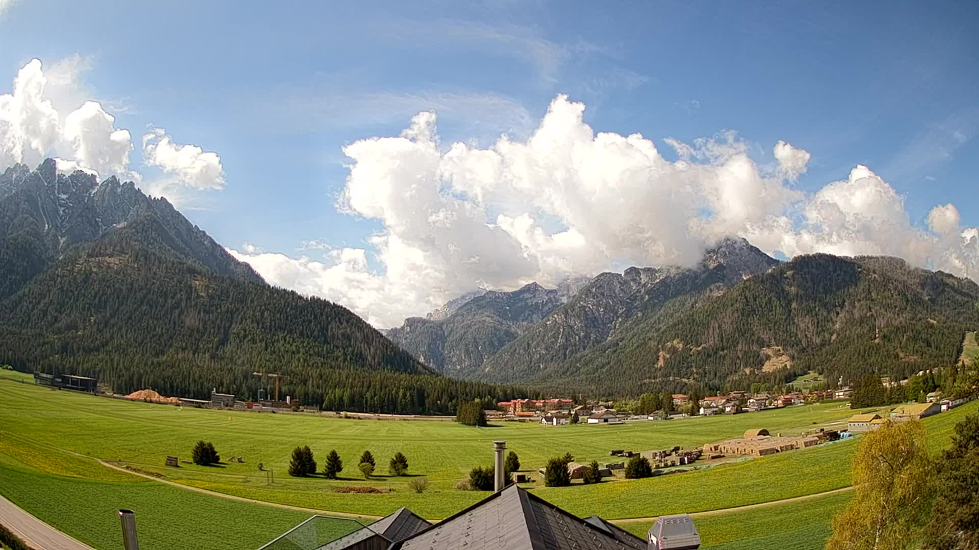 Webcam Toblach Dolomitas – Vista desde el Hotel Rosengarten