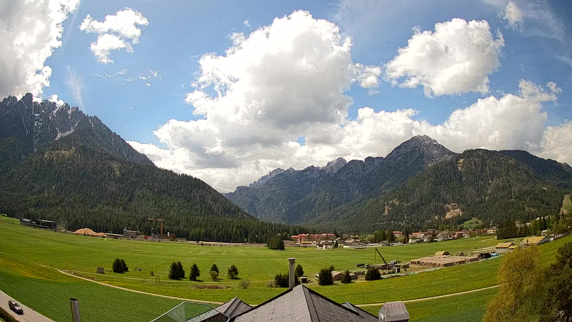 Webcam Toblach Dolomitas – Vista desde el Hotel Rosengarten