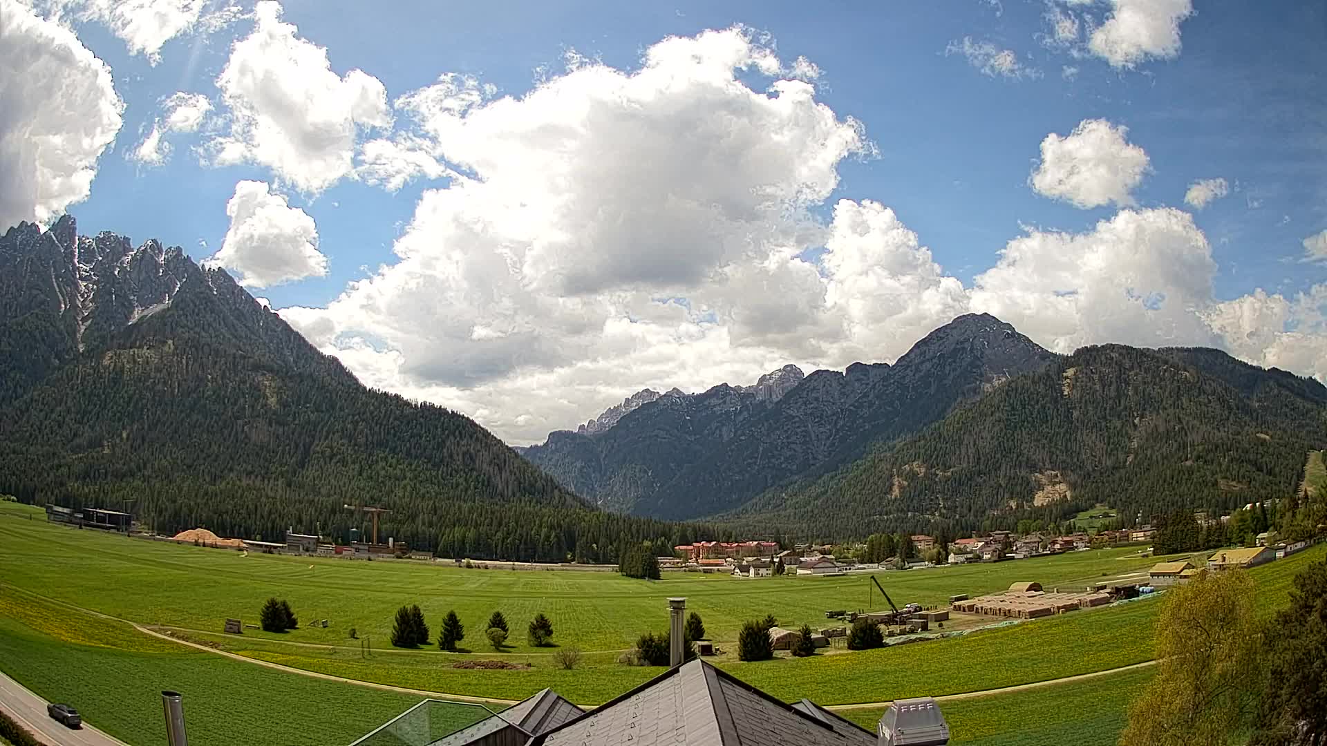 Webcam Dobbiaco Dolomiti – Vista dall’Hotel Rosengarten