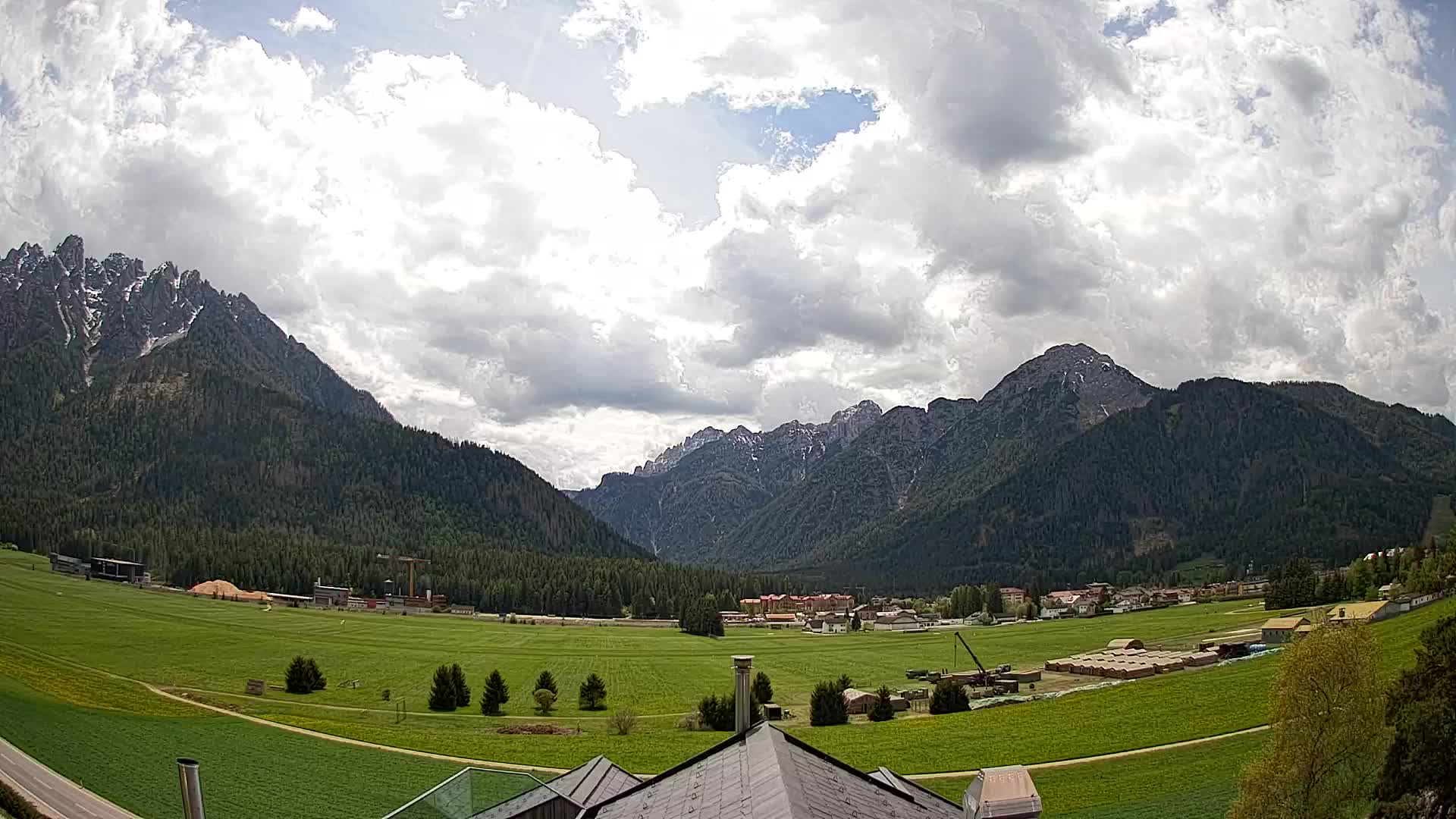 Webcam Toblach Dolomites – Vue depuis l’Hôtel Rosengarten