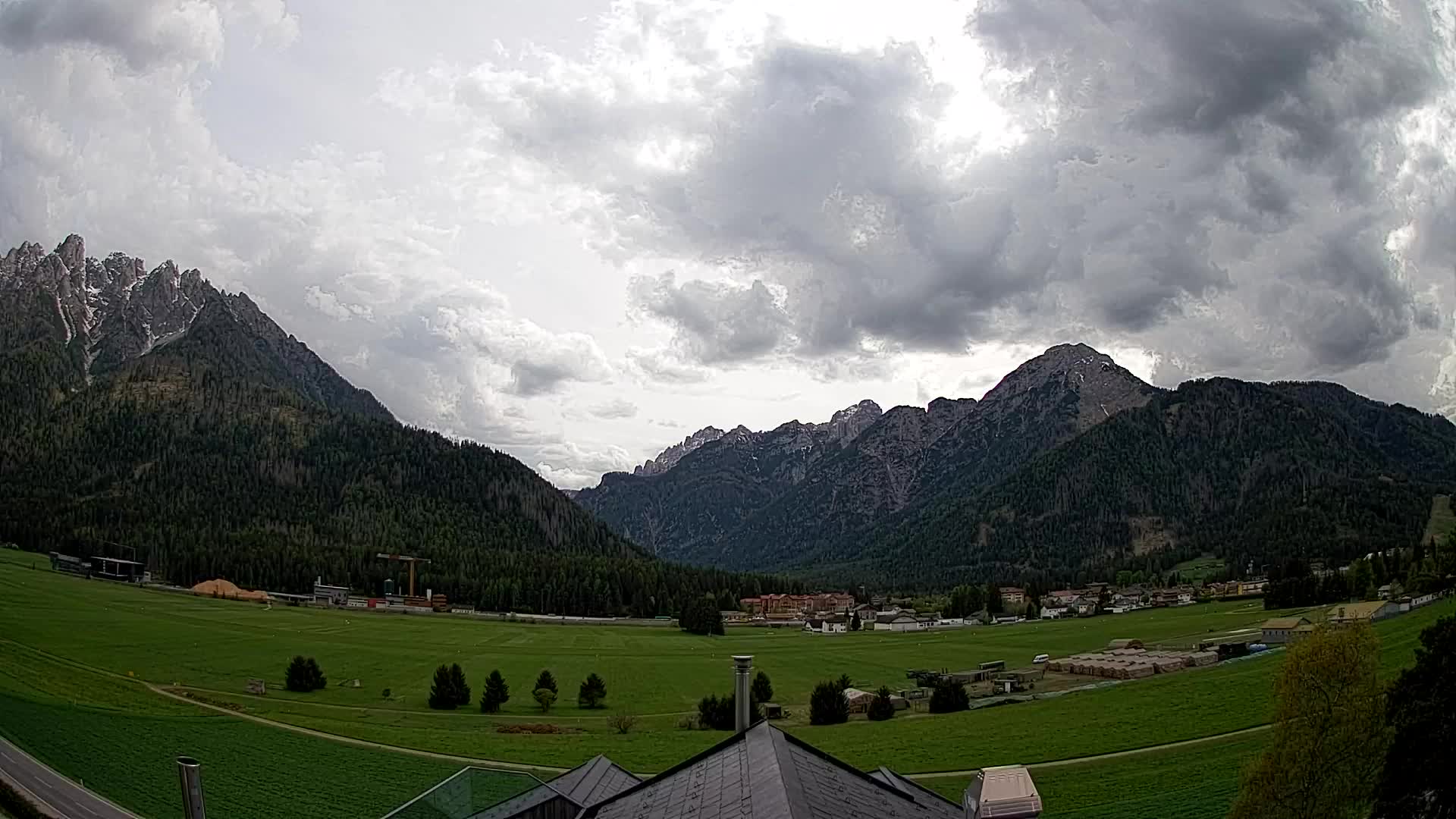 Webcam Toblach Dolomitas – Vista desde el Hotel Rosengarten