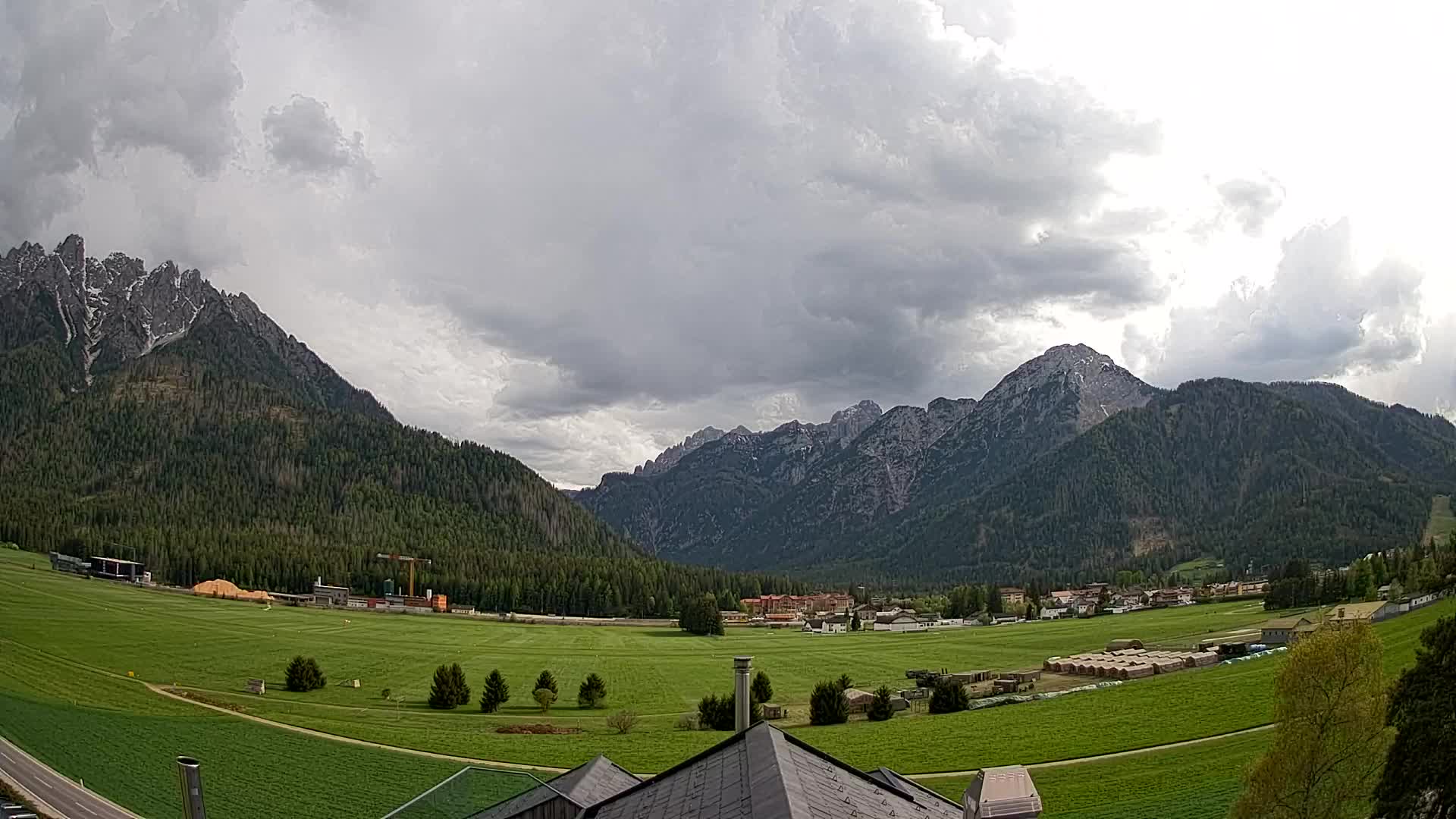 Webcam Toblach Dolomites – Vue depuis l’Hôtel Rosengarten