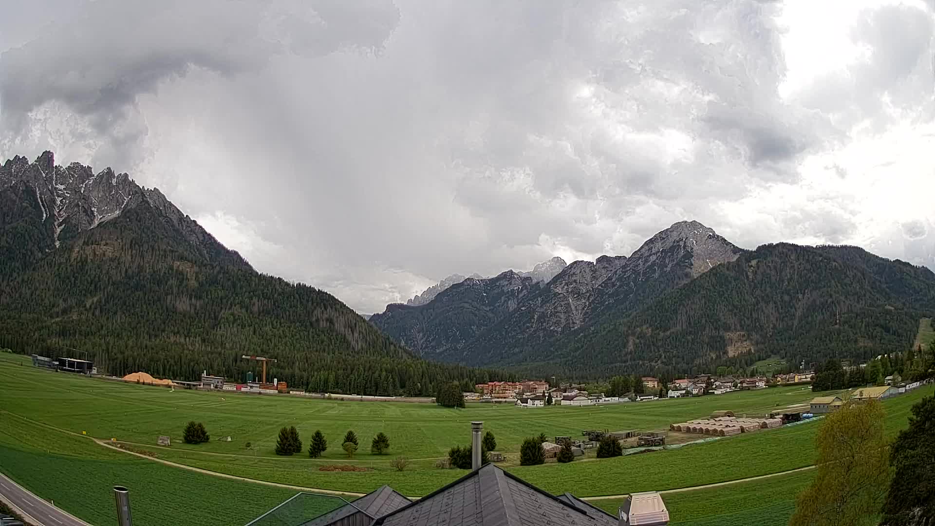 Webcam Toblach Dolomiten – Blick vom Hotel Rosengarten