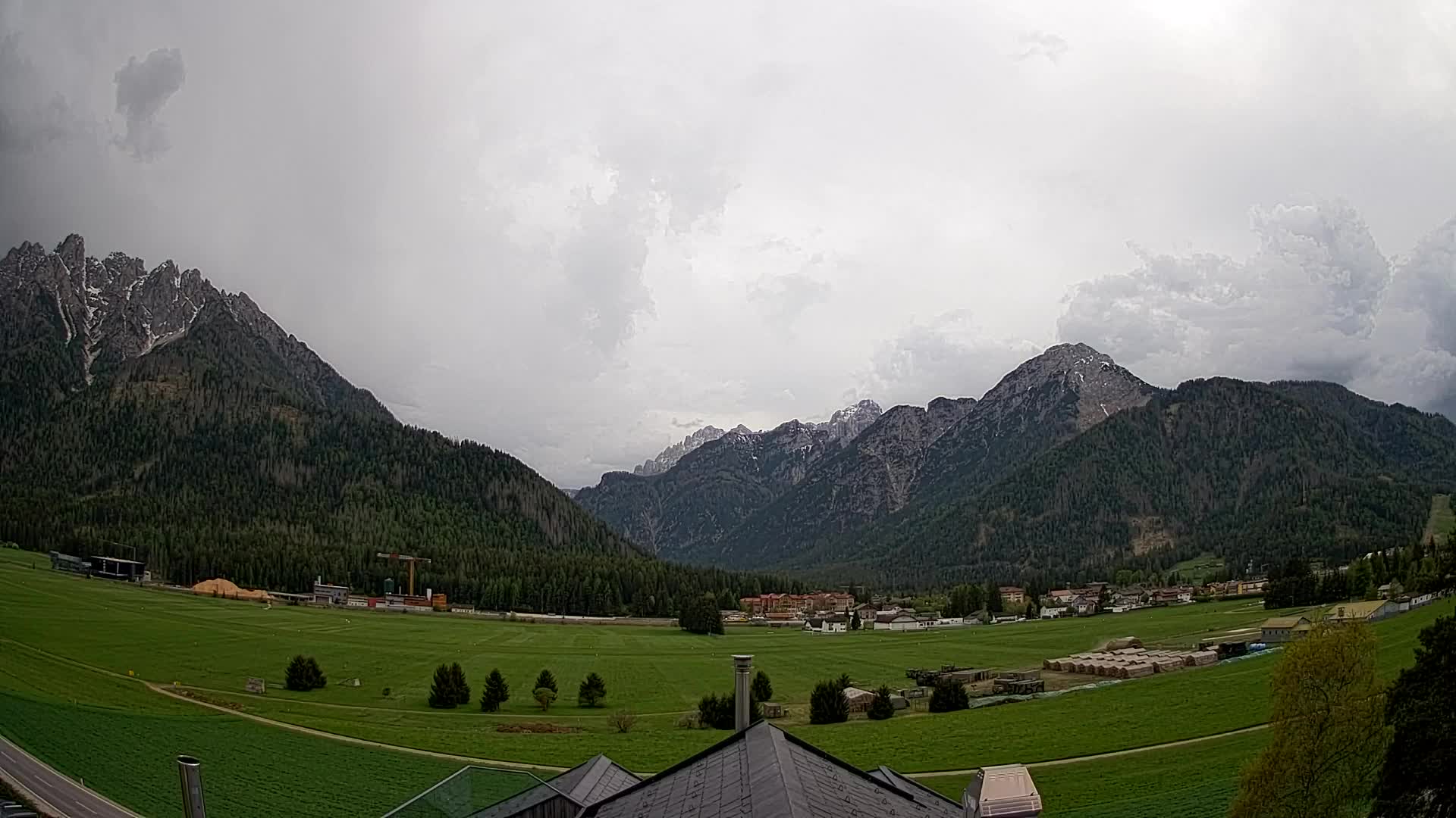 Webcam Toblach Dolomiten – Blick vom Hotel Rosengarten