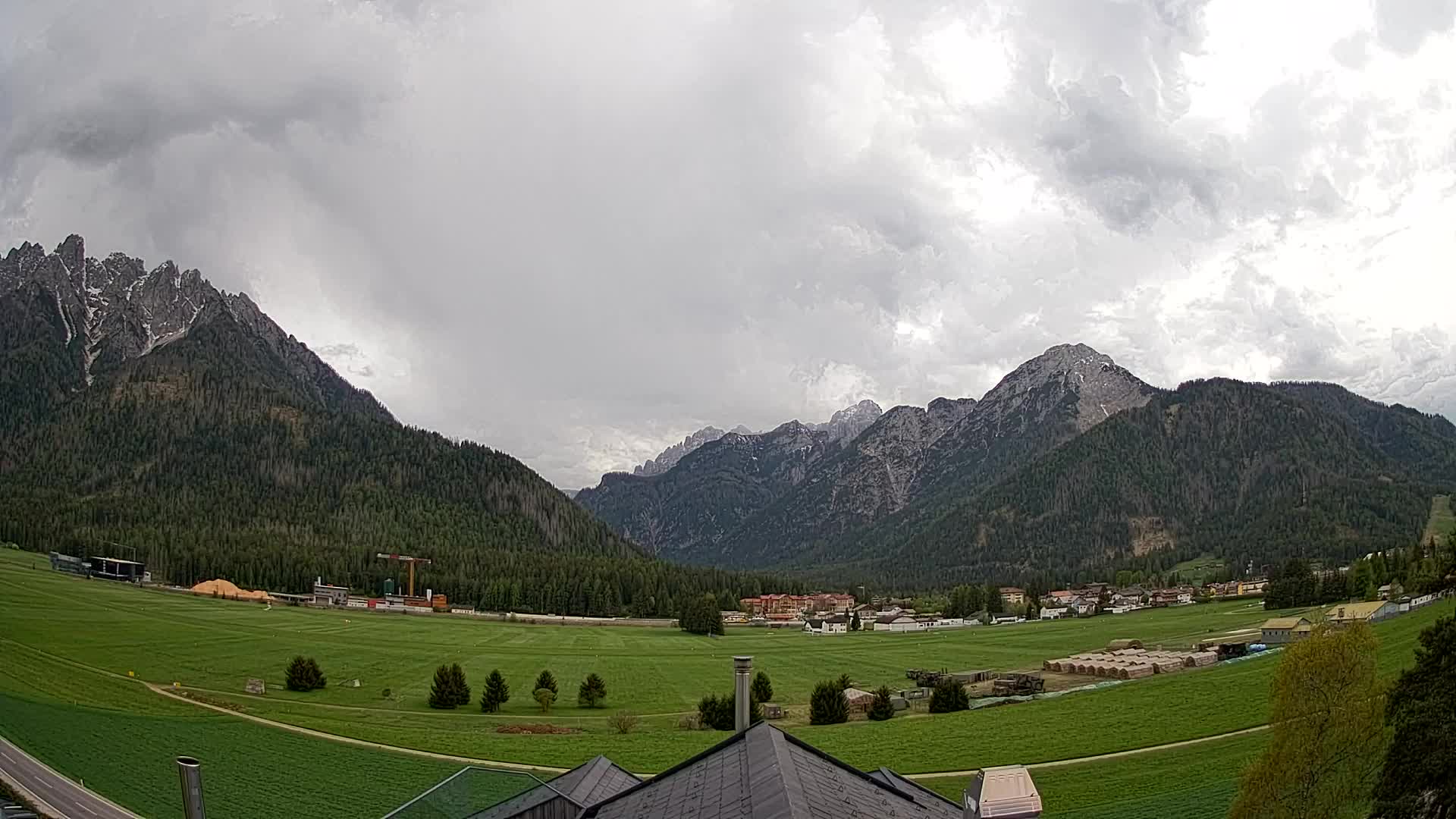 Webcam Toblach Dolomitas – Vista desde el Hotel Rosengarten