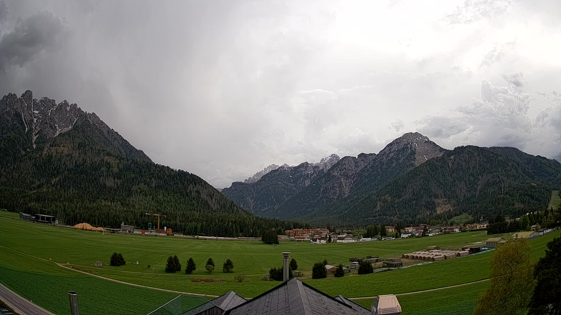 Webcam Toblach Dolomites – Vue depuis l’Hôtel Rosengarten