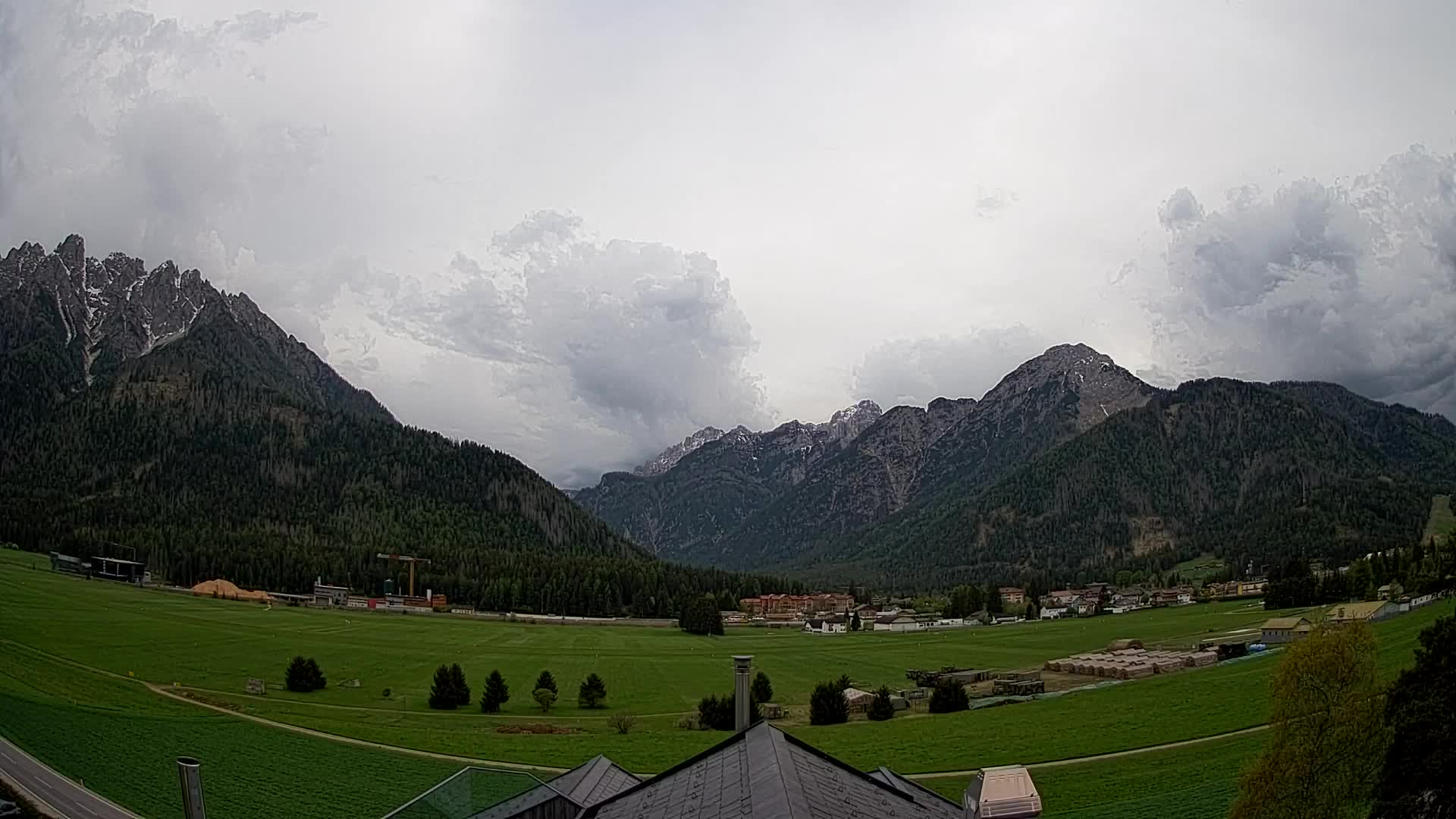 Webcam Toblach Dolomiten – Blick vom Hotel Rosengarten