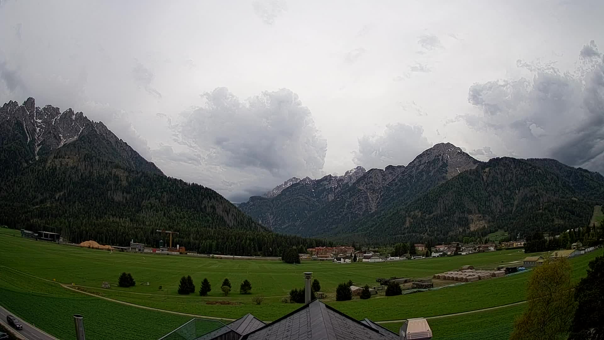 Webcam Dobbiaco Dolomiti – Vista dall’Hotel Rosengarten
