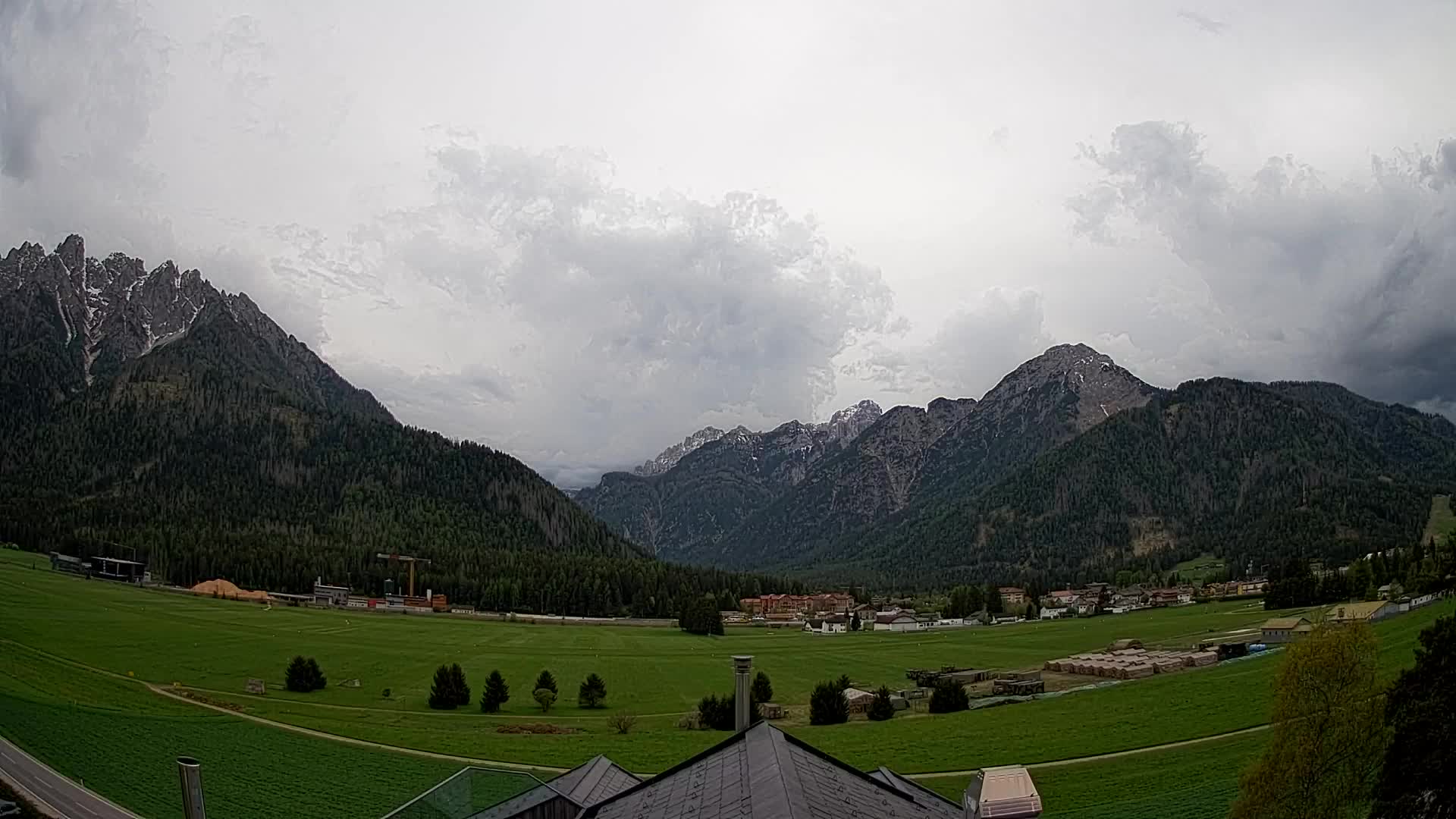 Webcam Toblach Dolomiten – Blick vom Hotel Rosengarten