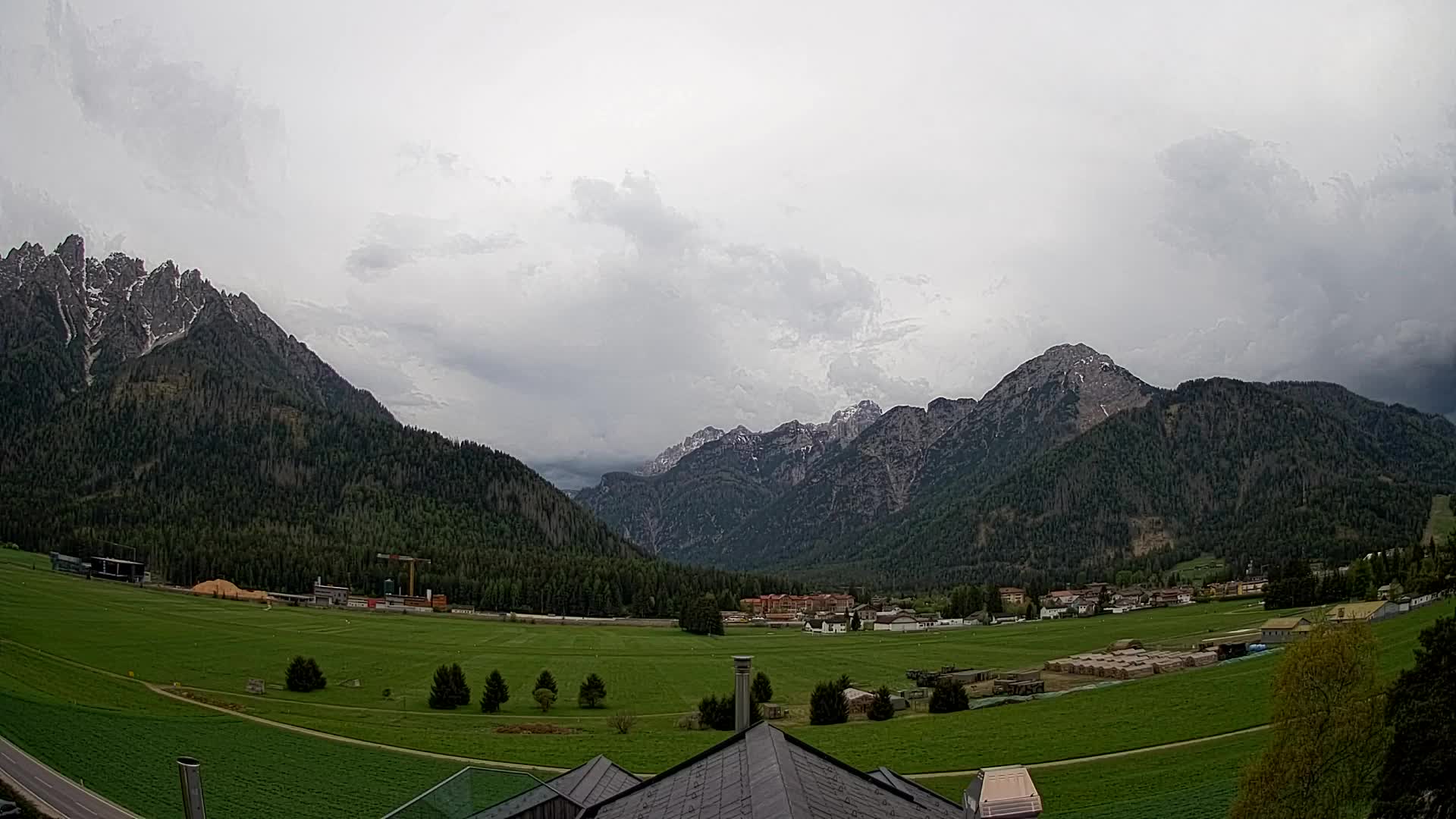 Webcam Toblach Dolomiten – Blick vom Hotel Rosengarten