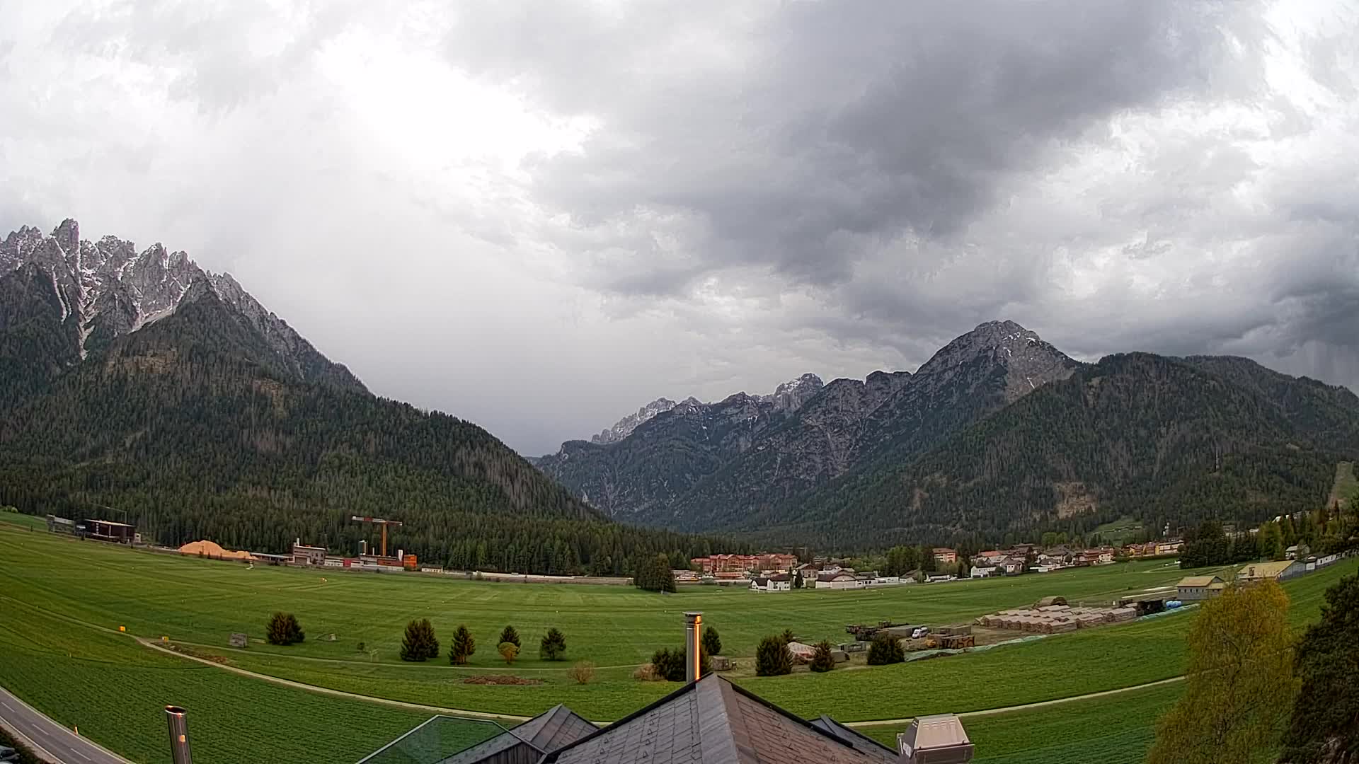 Webcam Toblach Dolomitas – Vista desde el Hotel Rosengarten