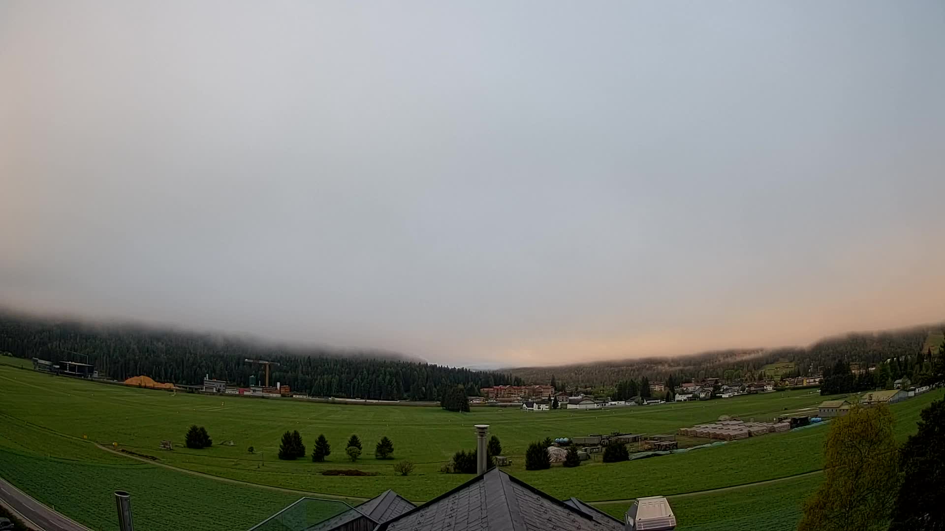 Webcam Toblach Dolomites – View from Hotel Rosengarten
