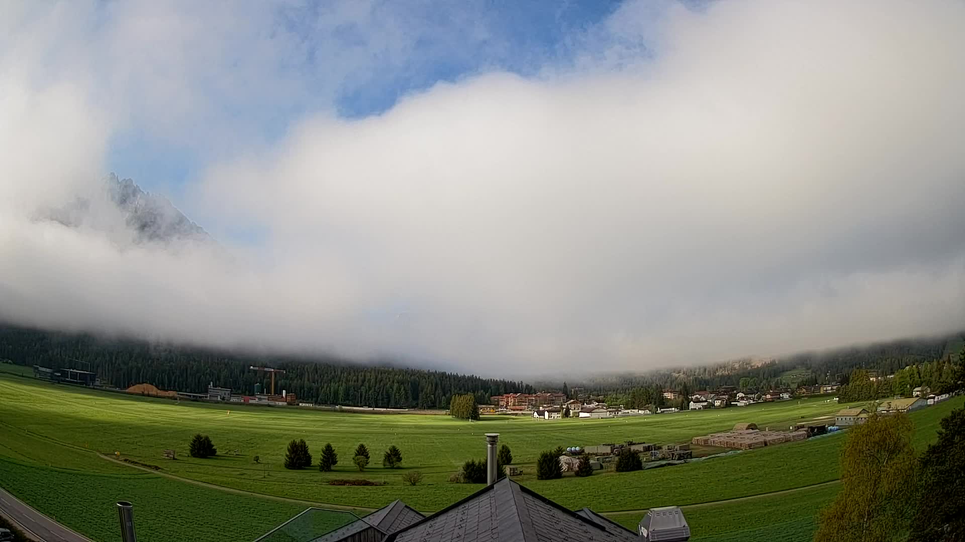 Webcam Toblach Dolomiten – Blick vom Hotel Rosengarten