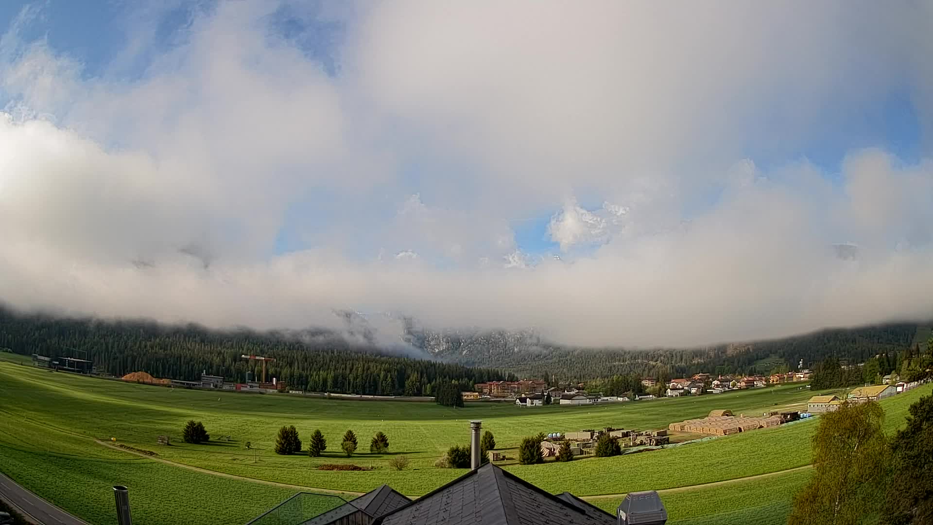Webcam Toblach Dolomites – Vue depuis l’Hôtel Rosengarten