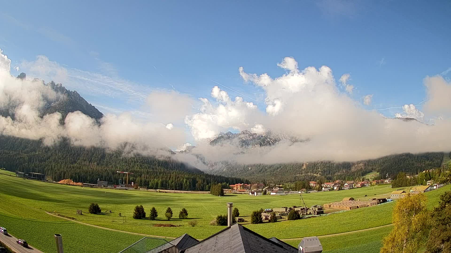 Webcam Dobbiaco Dolomiti – Vista dall’Hotel Rosengarten