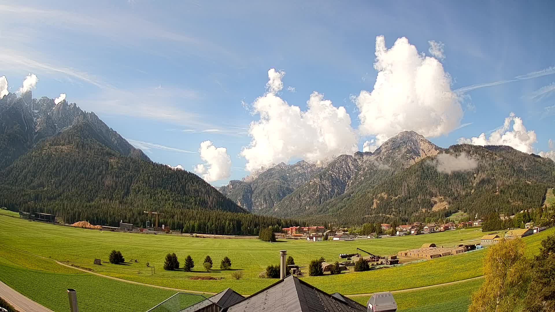 Webcam Toblach Dolomites – Vue depuis l’Hôtel Rosengarten