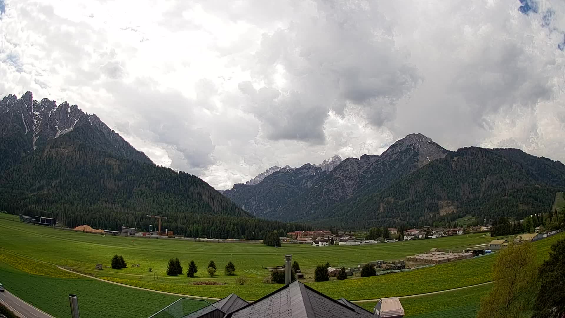 Webcam Toblach Dolomiten – Blick vom Hotel Rosengarten