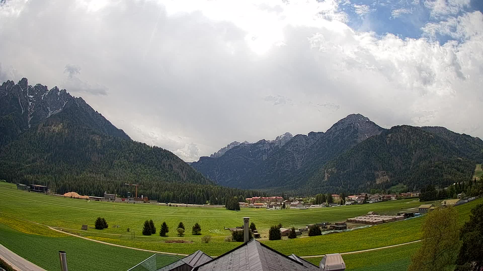 Webcam Toblach Dolomites – Vue depuis l’Hôtel Rosengarten
