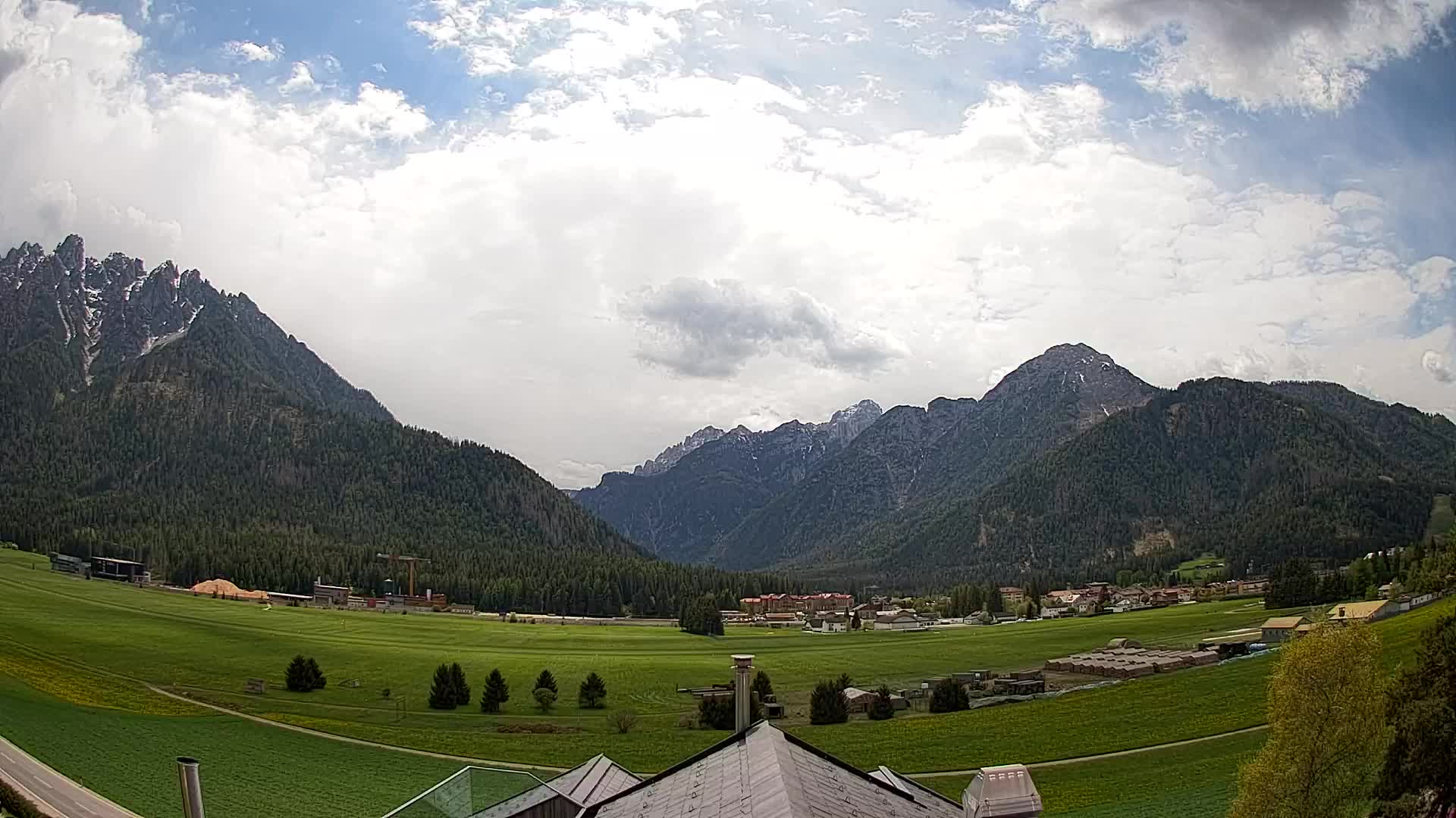 Webcam Toblach Dolomites – Vue depuis l’Hôtel Rosengarten