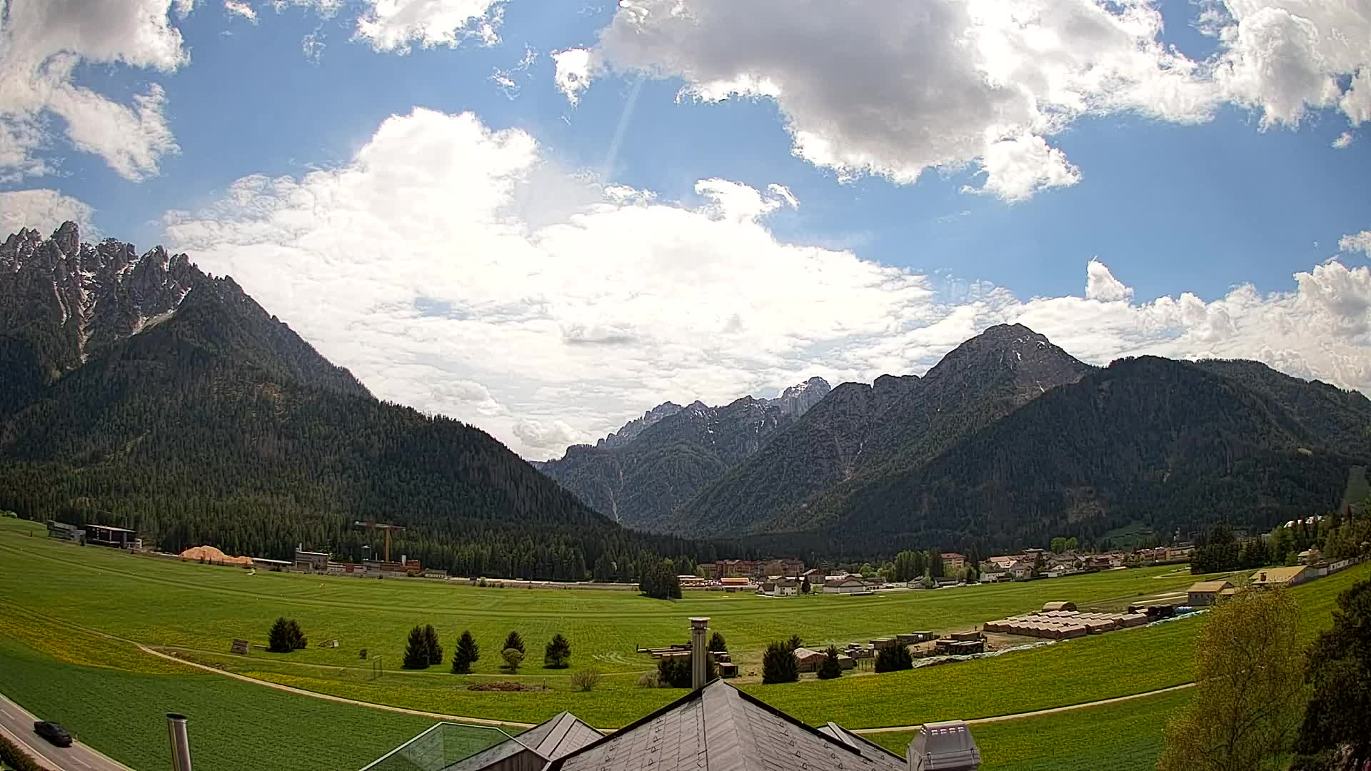 Webcam Toblach Dolomitas – Vista desde el Hotel Rosengarten